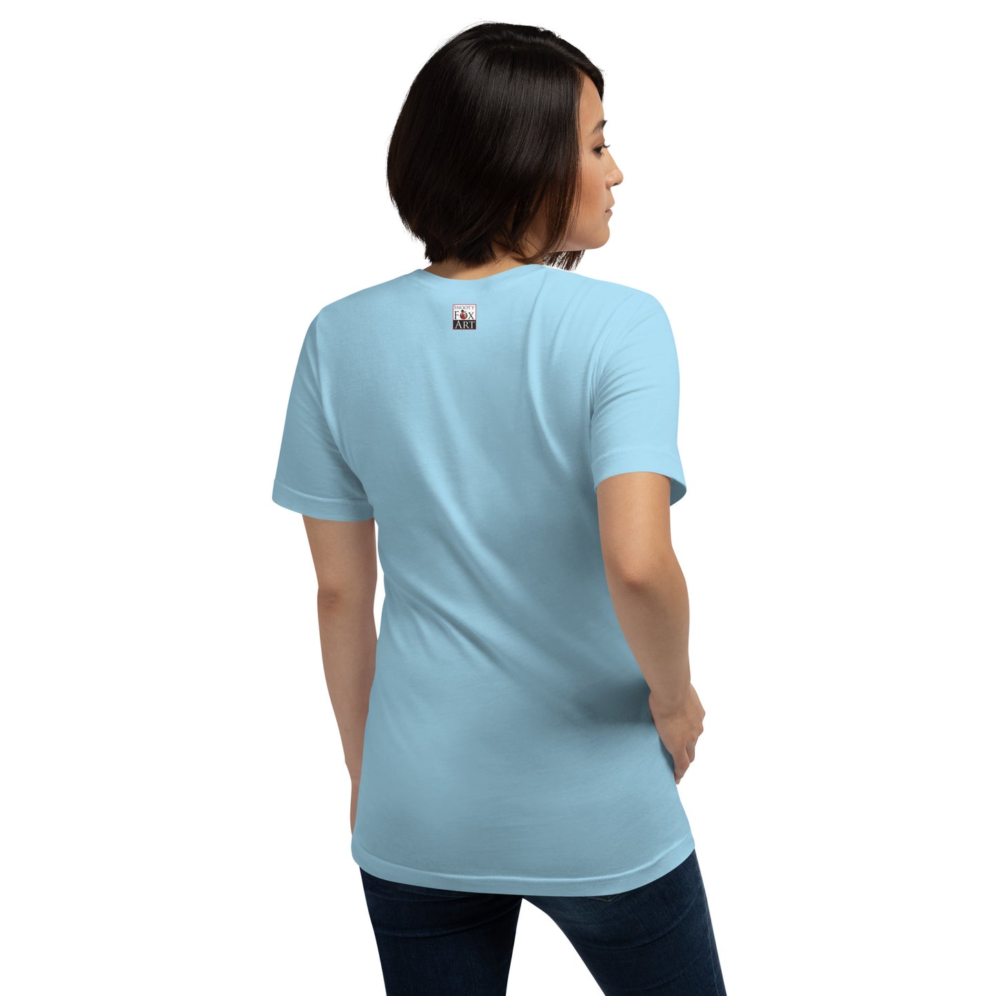 Snooty Fox Art Unisex T-shirt - Graffiti Collection Drew on the Run
