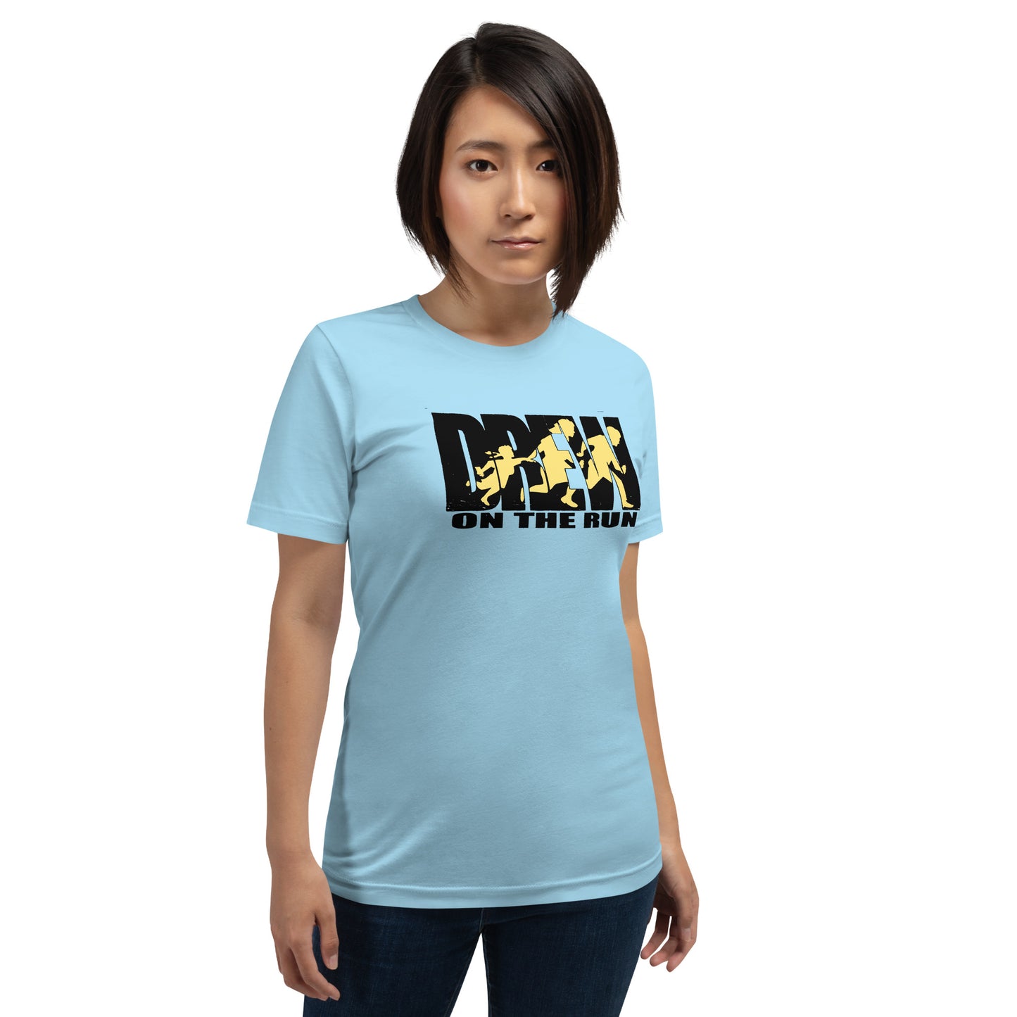 Snooty Fox Art Unisex T-shirt - Graffiti Collection Drew on the Run