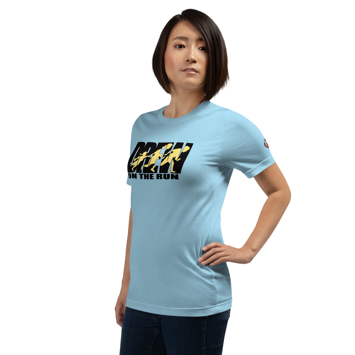 Snooty Fox Art Unisex T-shirt - Graffiti Collection Drew on the Run