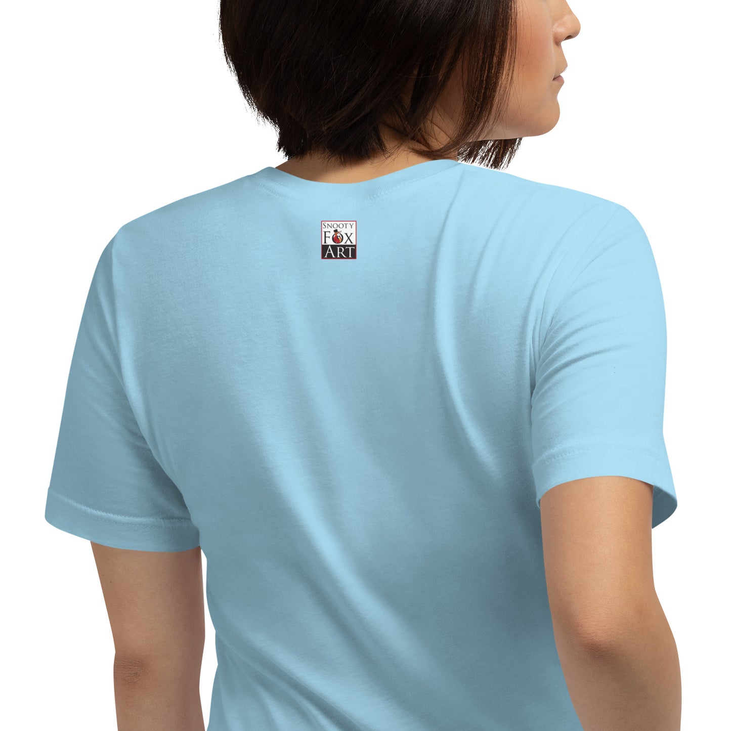 Snooty Fox Art Unisex T-shirt - Graffiti Collection Drew on the Run