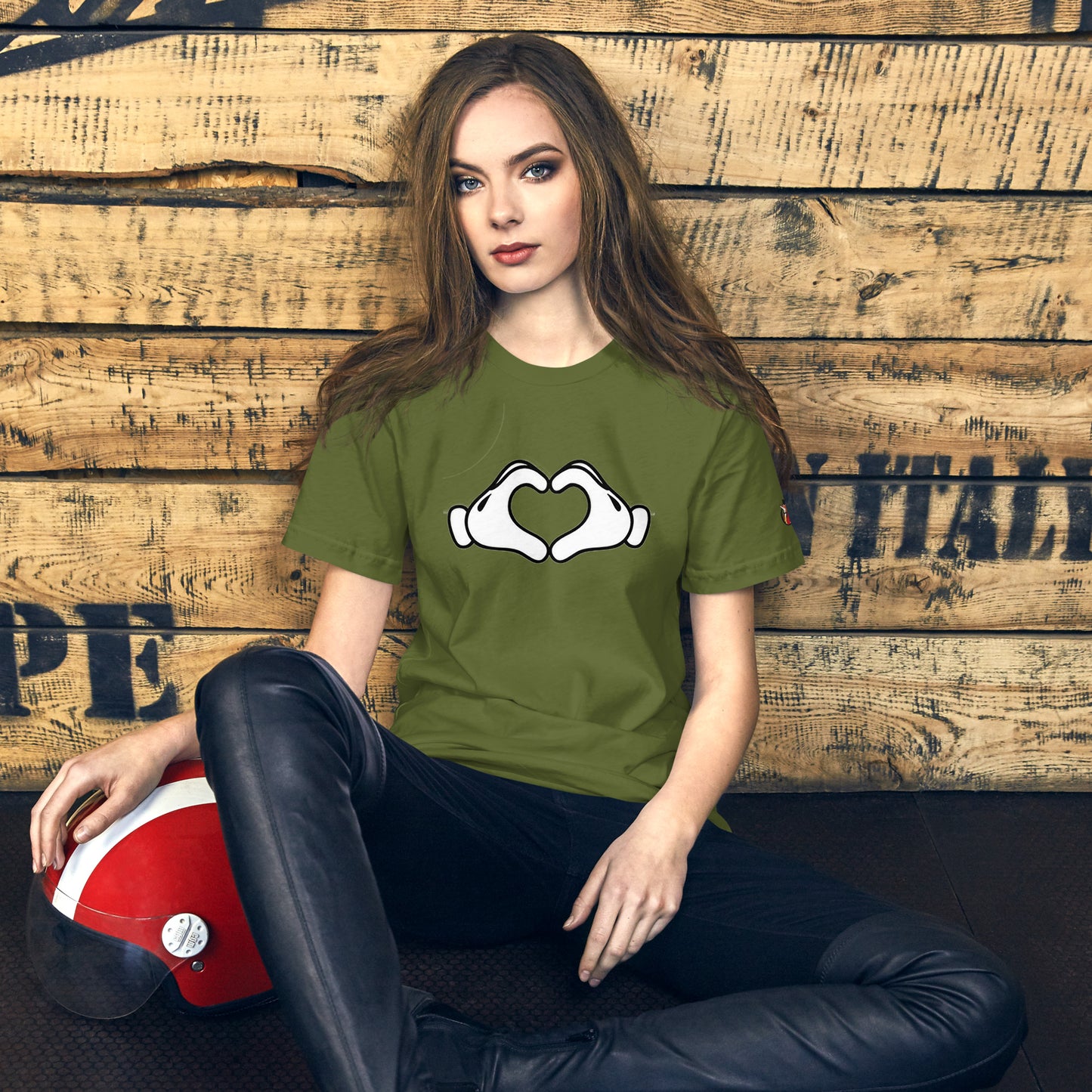 Snooty Fox Art Unisex T-shirt - Love Hands