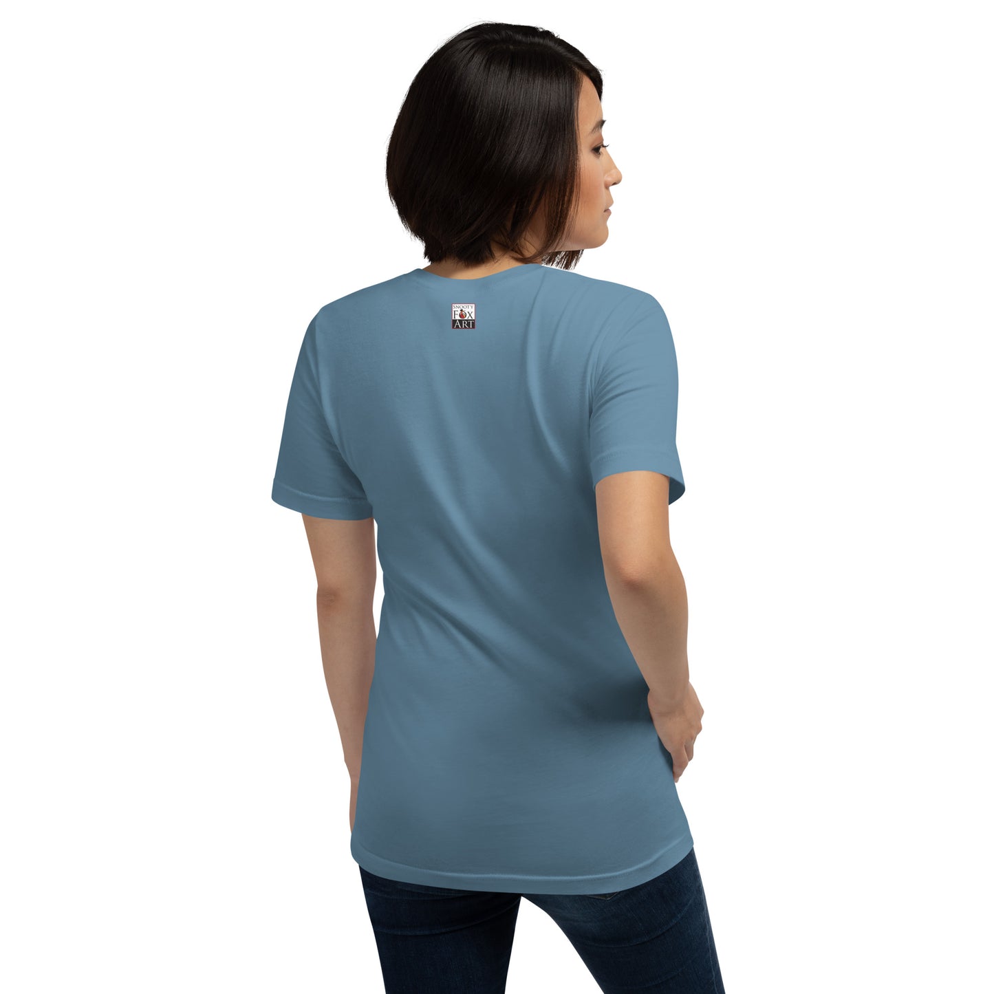 Snooty Fox Art Unisex T-shirt - Graffiti Collection Drew on the Run