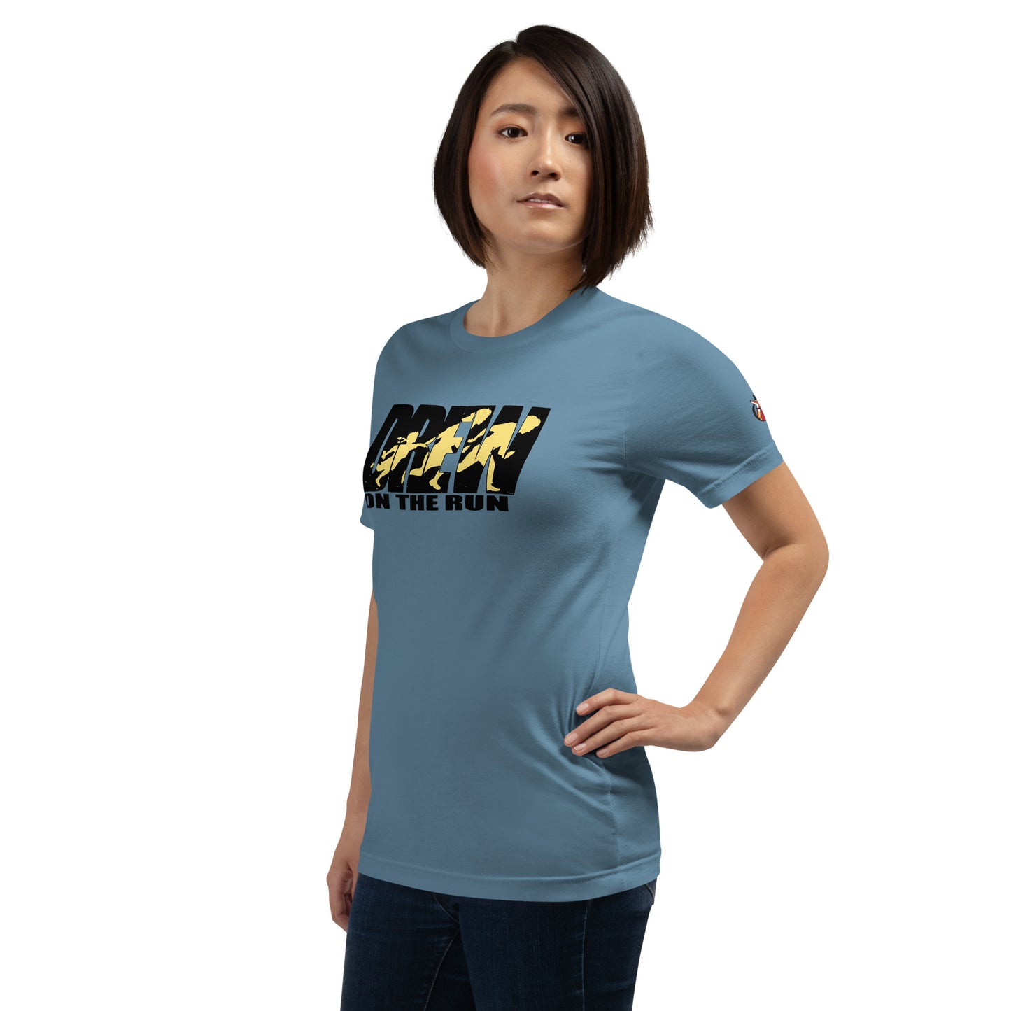 Snooty Fox Art Unisex T-shirt - Graffiti Collection Drew on the Run