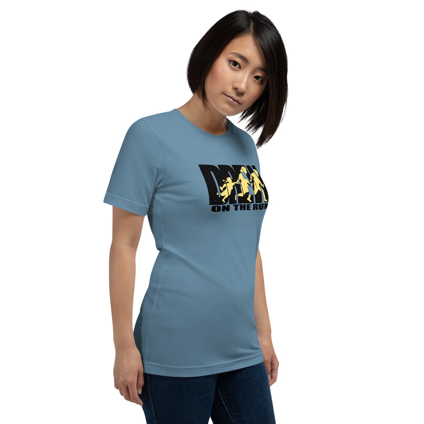 Snooty Fox Art Unisex T-shirt - Graffiti Collection Drew on the Run