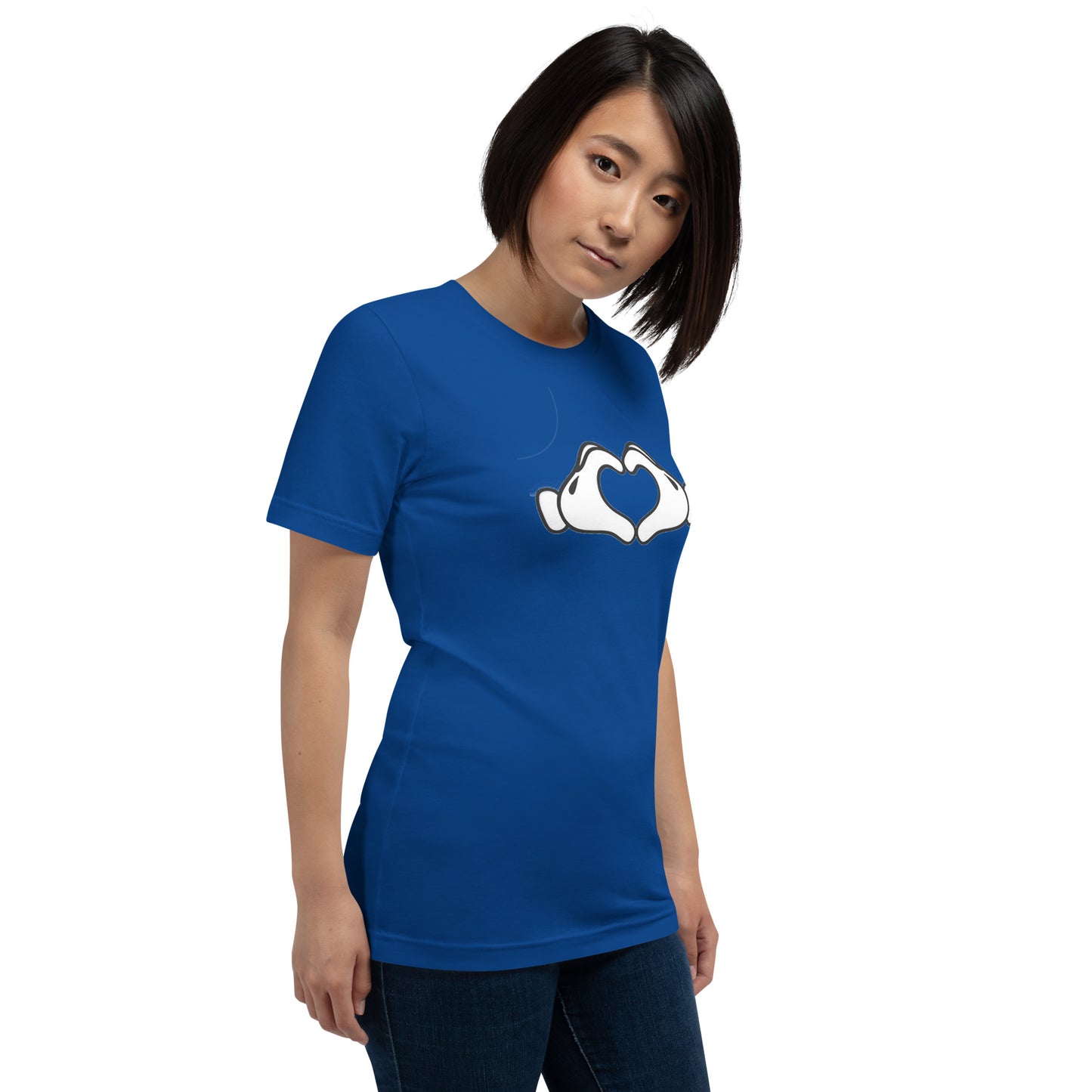Snooty Fox Art Unisex T-shirt - Love Hands