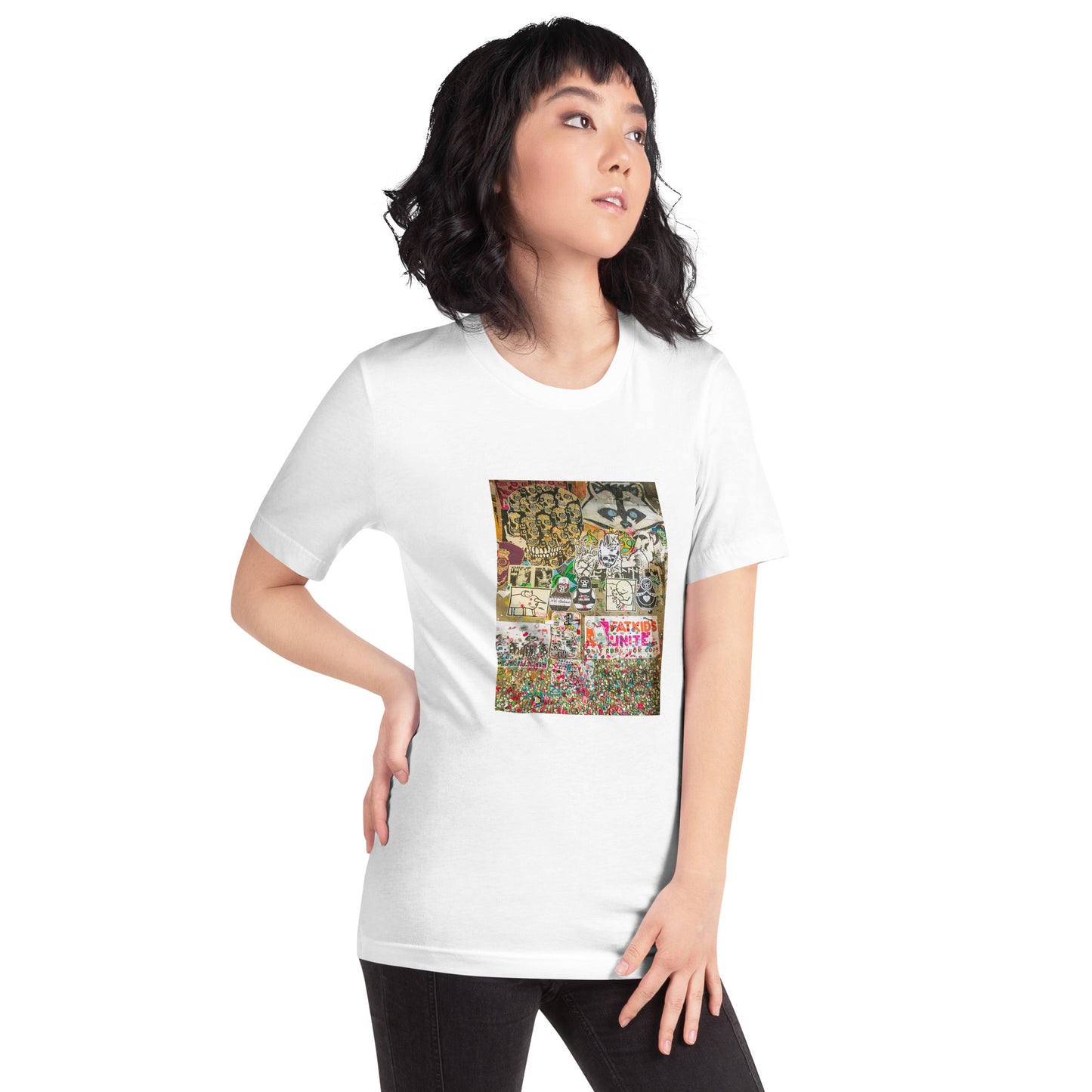 Snooty Fox Art Unisex T-shirt - The Graffiti Collection