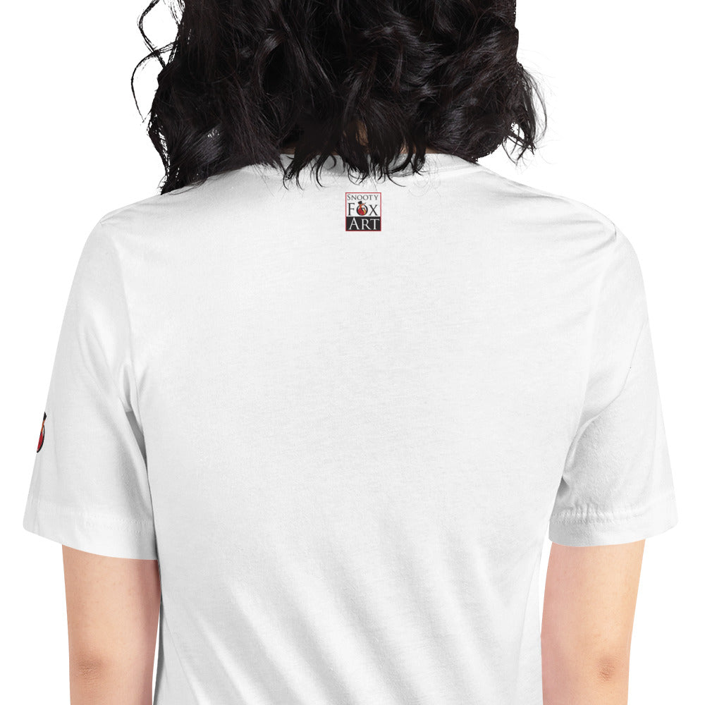 Snooty Fox Art Unisex T-shirt - The Graffiti Collection