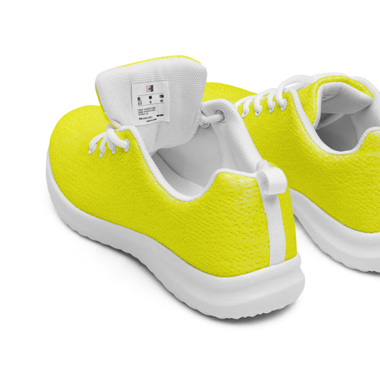 Snooty Fox Art Women’s Athletic Shoes - Neon Yellow