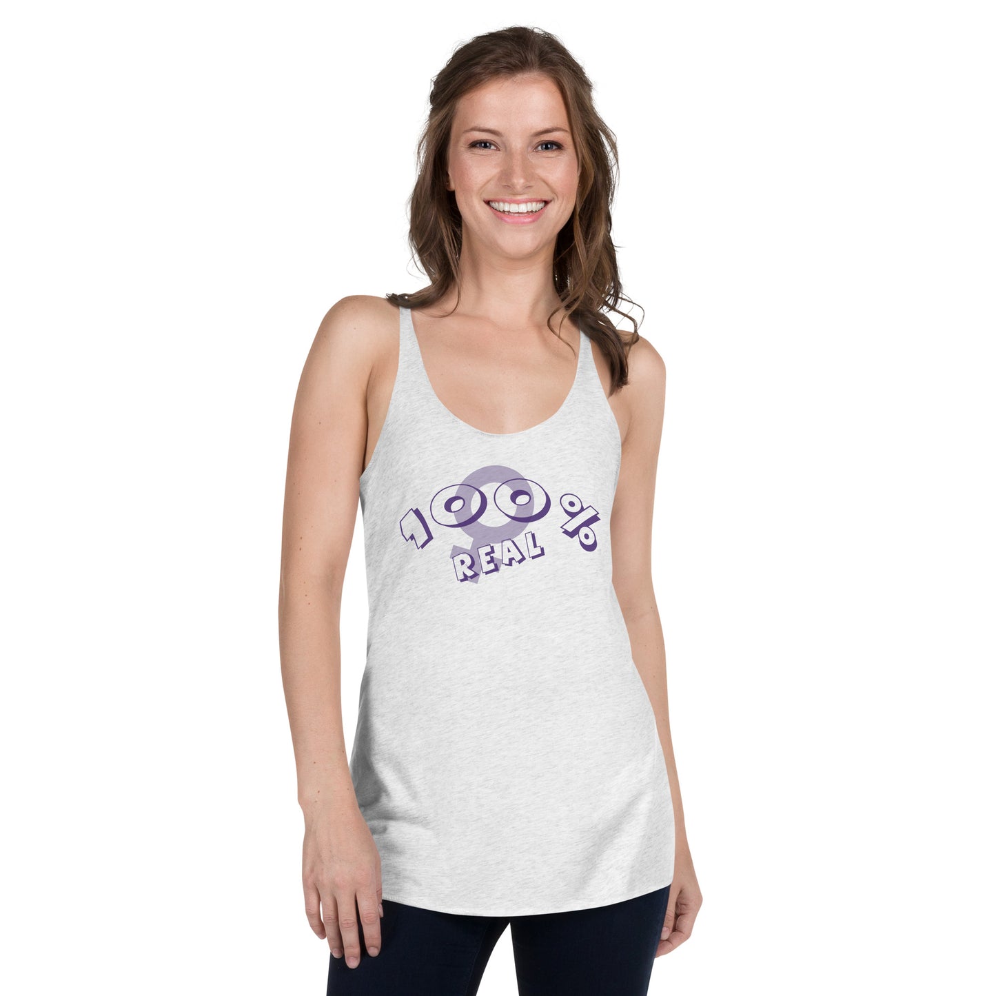 Snooty Fox Art Women's Racerback Tank - !00%