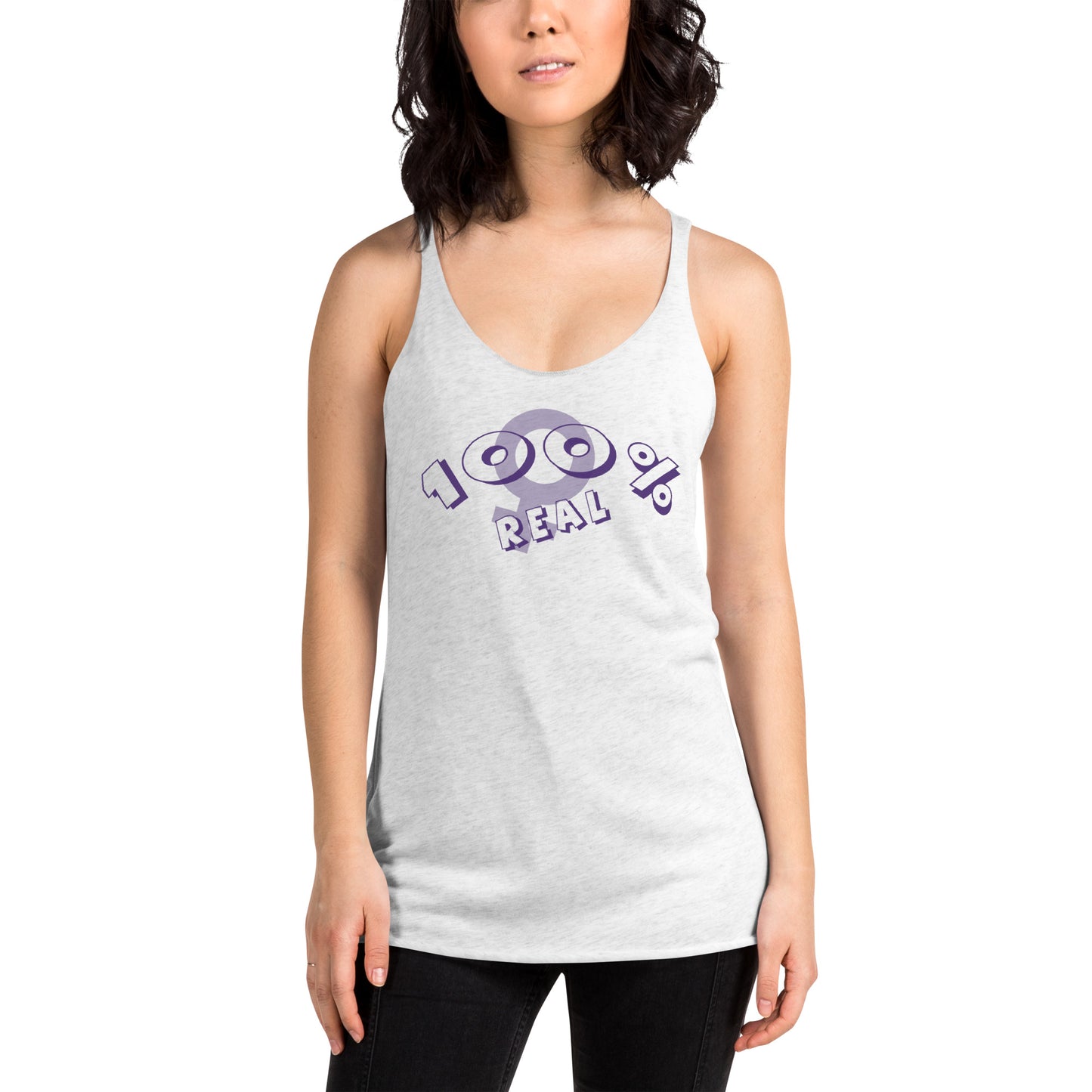 Snooty Fox Art Women's Racerback Tank - !00%