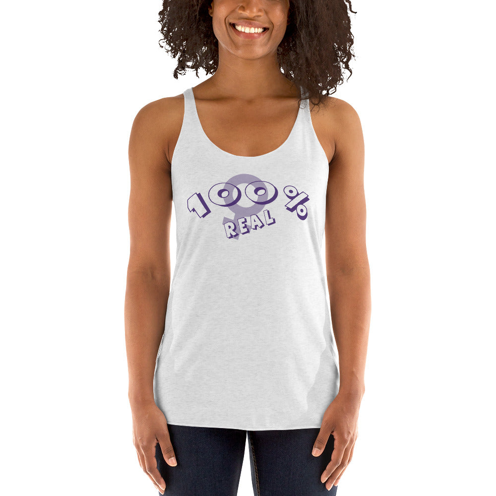 Snooty Fox Art Women's Racerback Tank - !00%