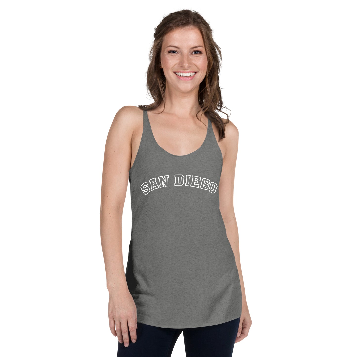 Snooty Fox Art Women's Racerback Tank - San Diego