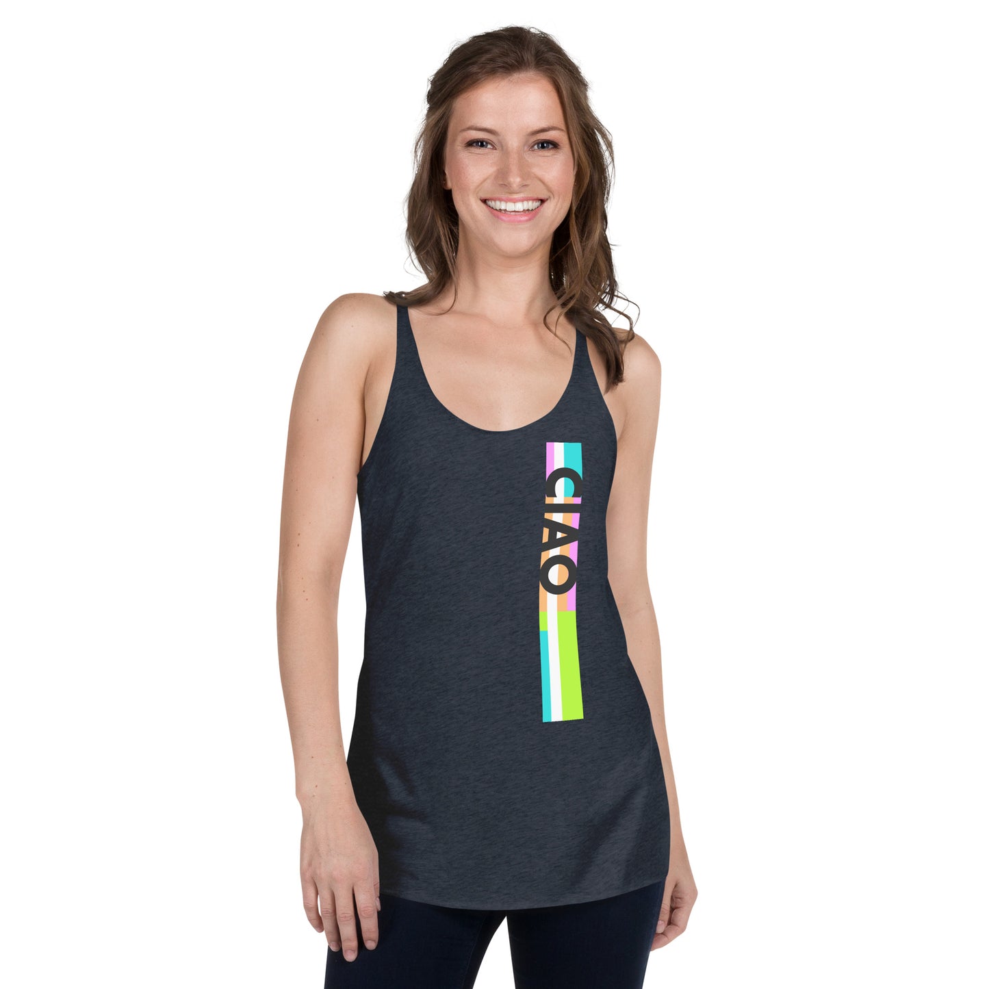 Snooty Fox Art Women's Racerback Tank - Ciao