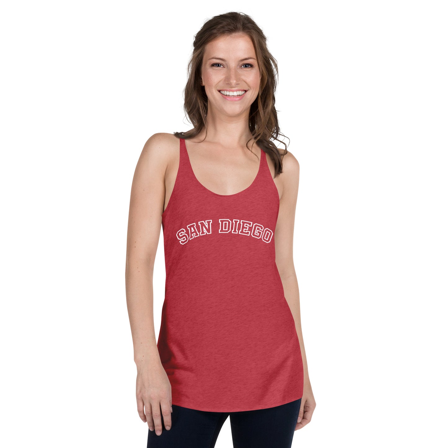 Snooty Fox Art Women's Racerback Tank - San Diego
