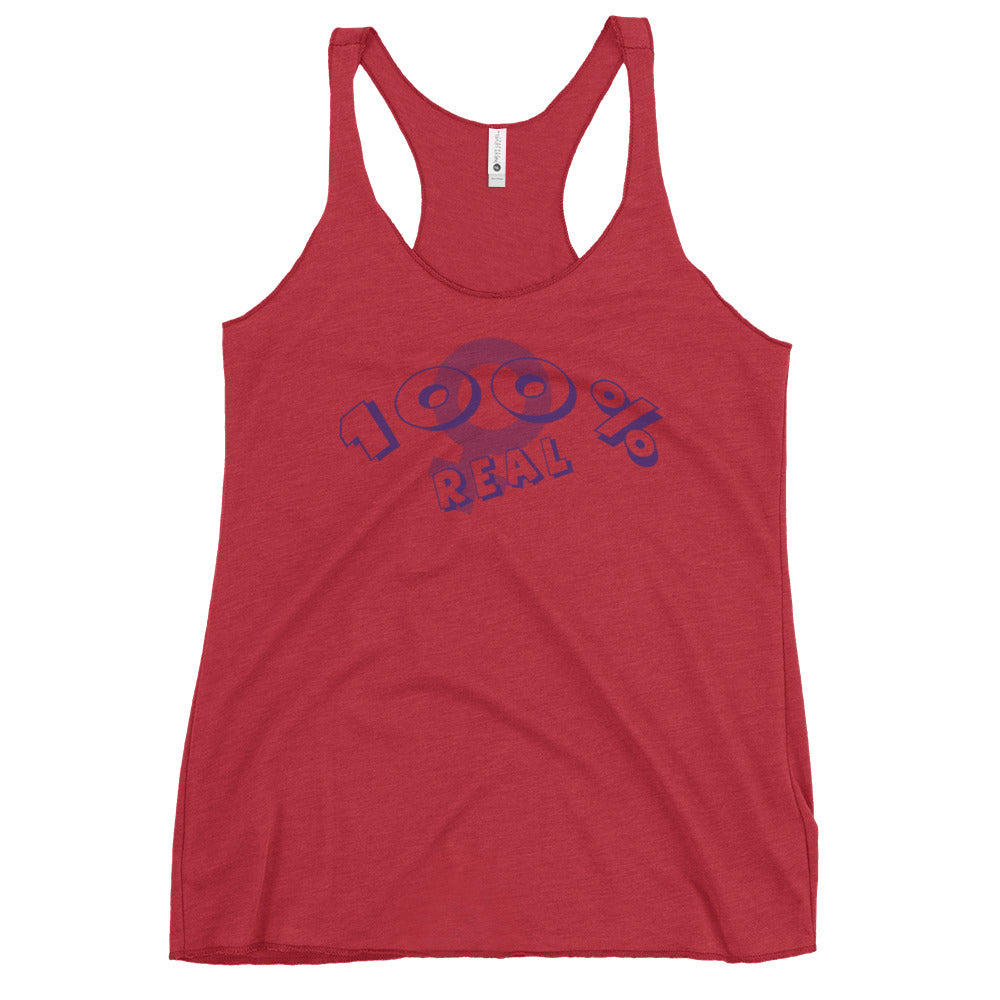 Snooty Fox Art Women's Racerback Tank - !00%
