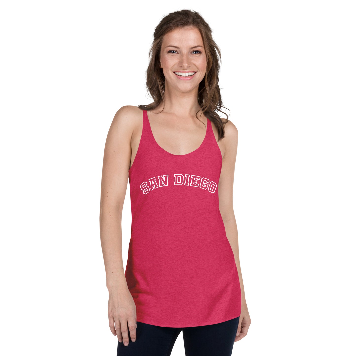 Snooty Fox Art Women's Racerback Tank - San Diego