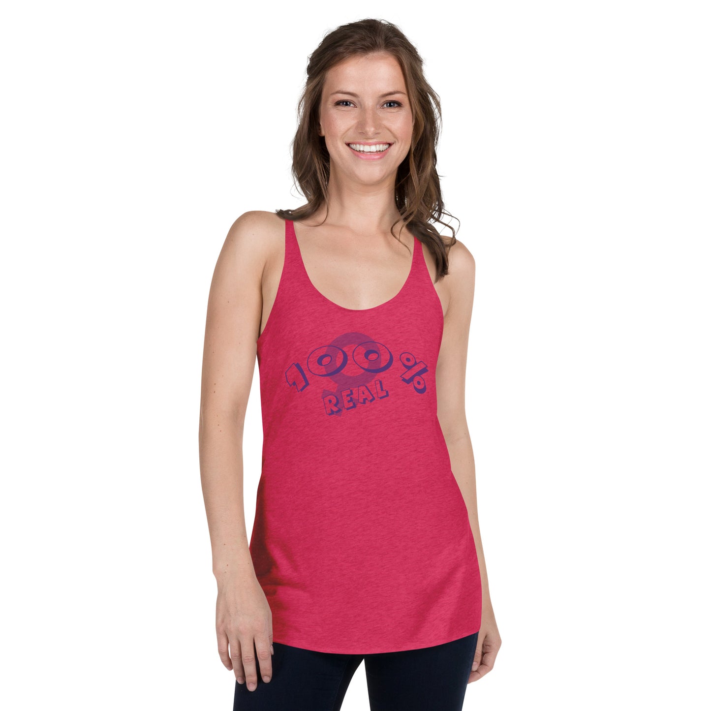Snooty Fox Art Women's Racerback Tank - !00%