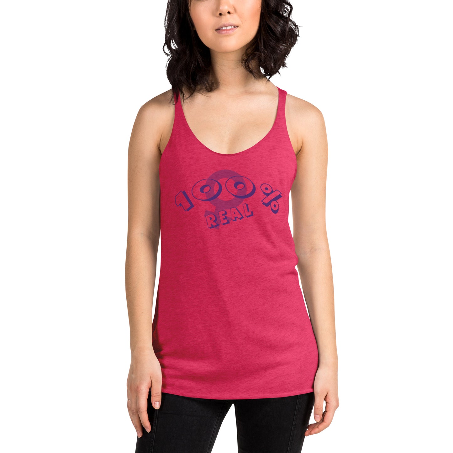 Snooty Fox Art Women's Racerback Tank - !00%