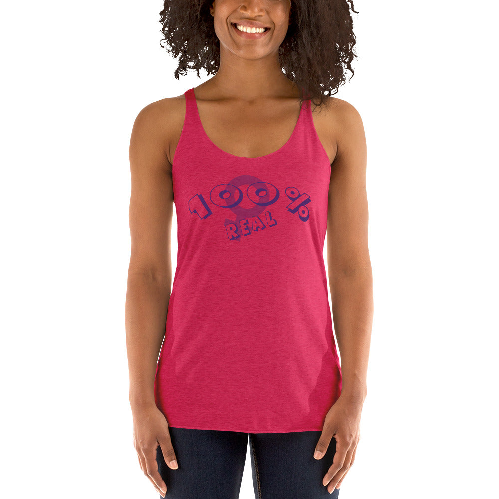 Snooty Fox Art Women's Racerback Tank - !00%