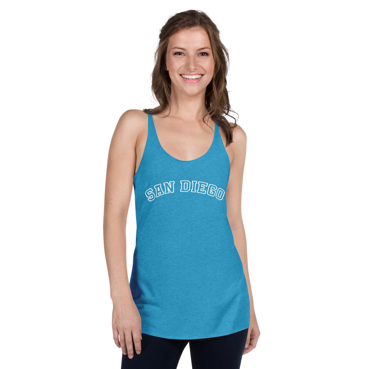 Snooty Fox Art Women's Racerback Tank - San Diego