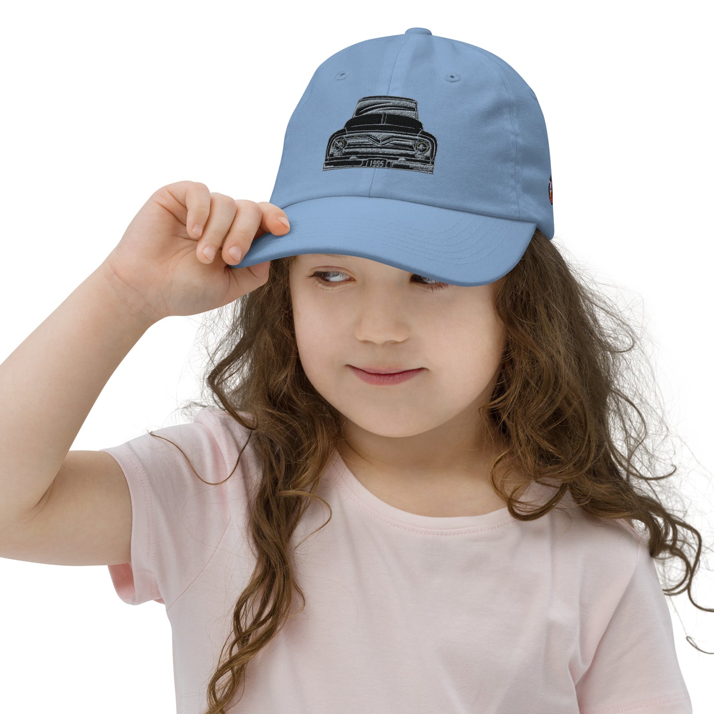 Snooty Fox Art Youth Baseball Cap - 1955 f-100