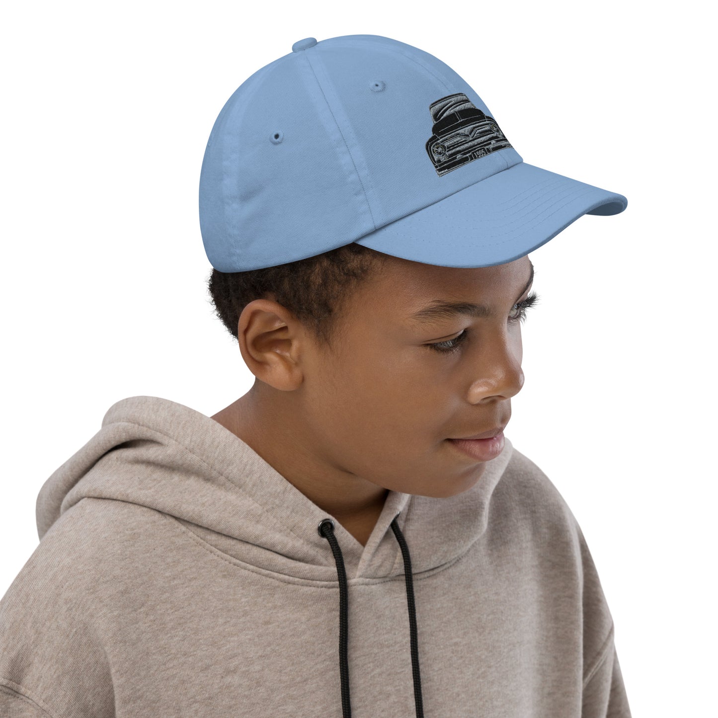 Snooty Fox Art Youth Baseball Cap - 1955 f-100