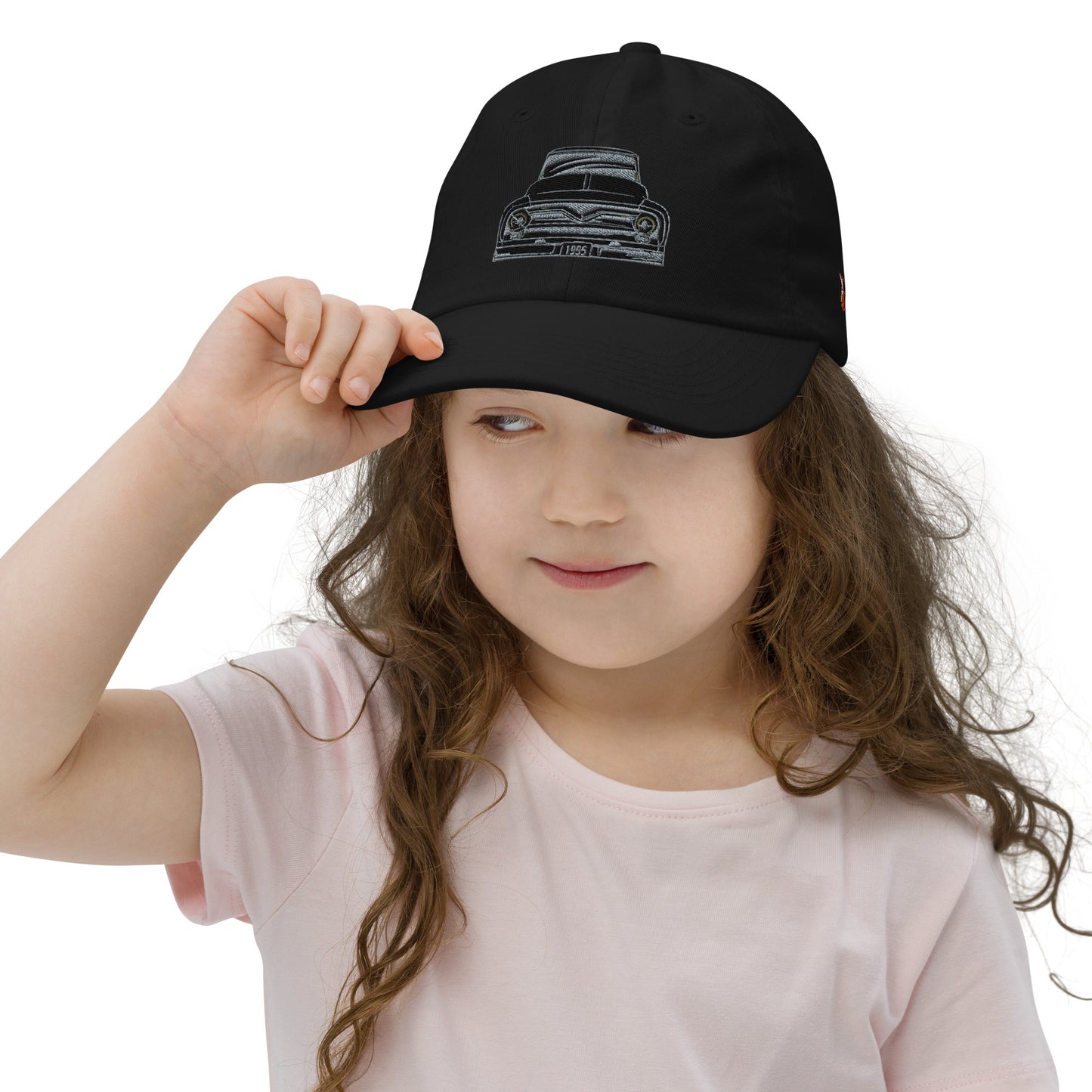 Snooty Fox Art Youth Baseball Cap - 1955 f-100