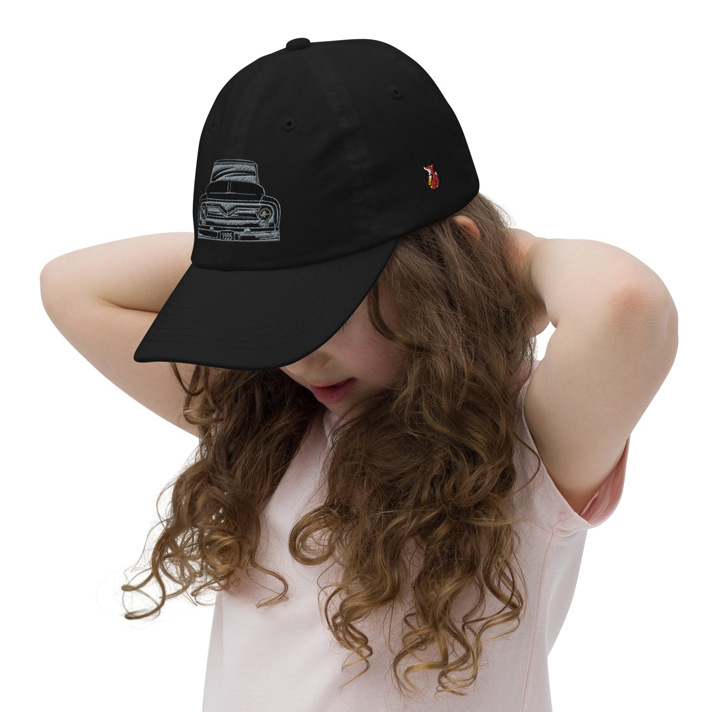 Snooty Fox Art Youth Baseball Cap - 1955 f-100