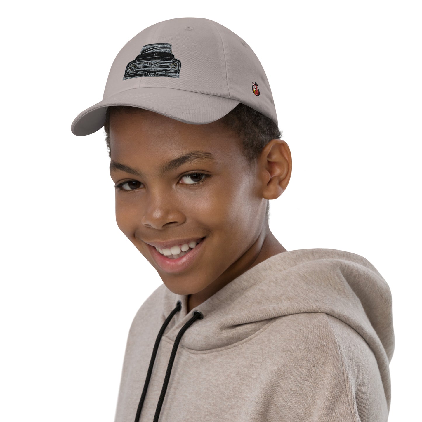 Snooty Fox Art Youth Baseball Cap - 1955 f-100