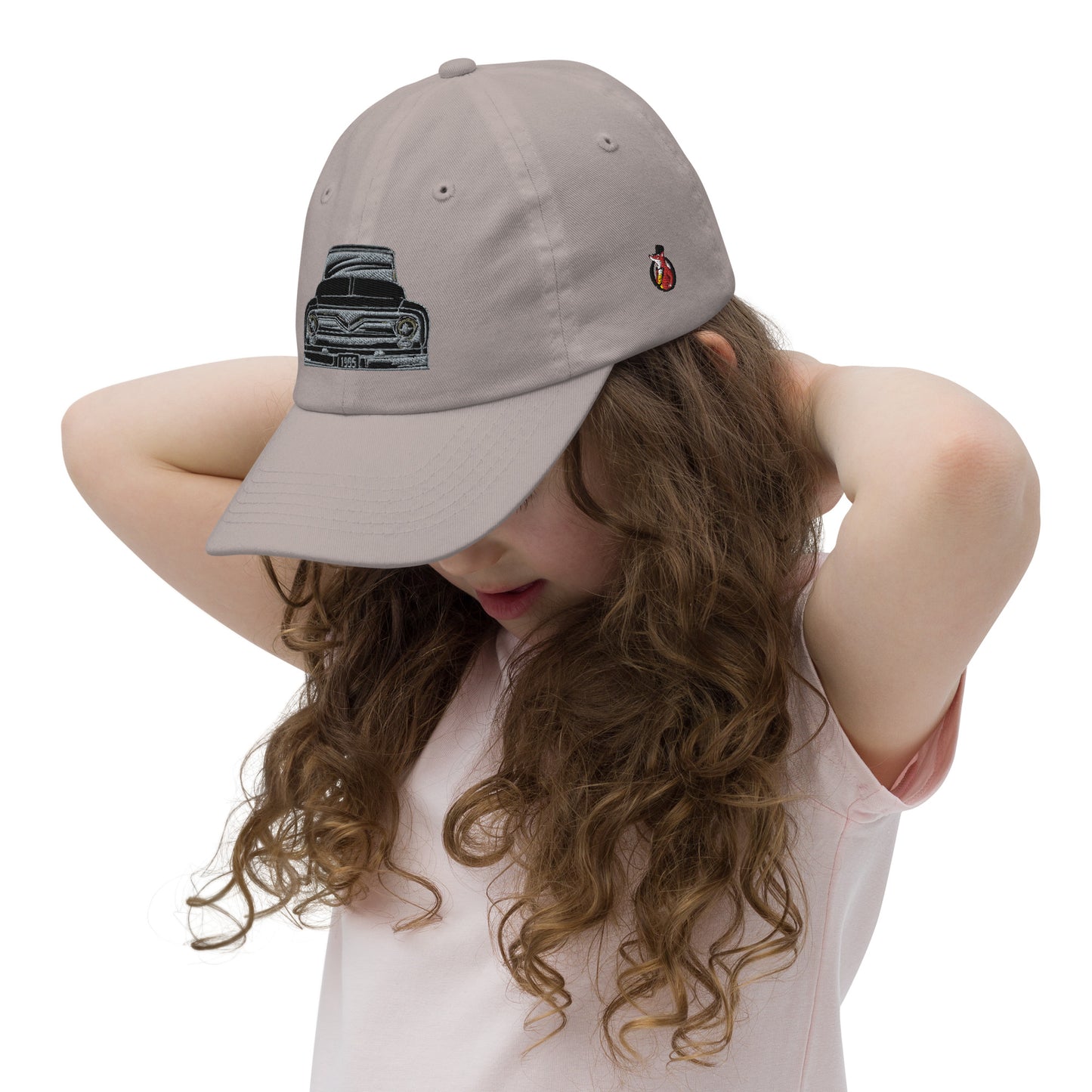 Snooty Fox Art Youth Baseball Cap - 1955 f-100