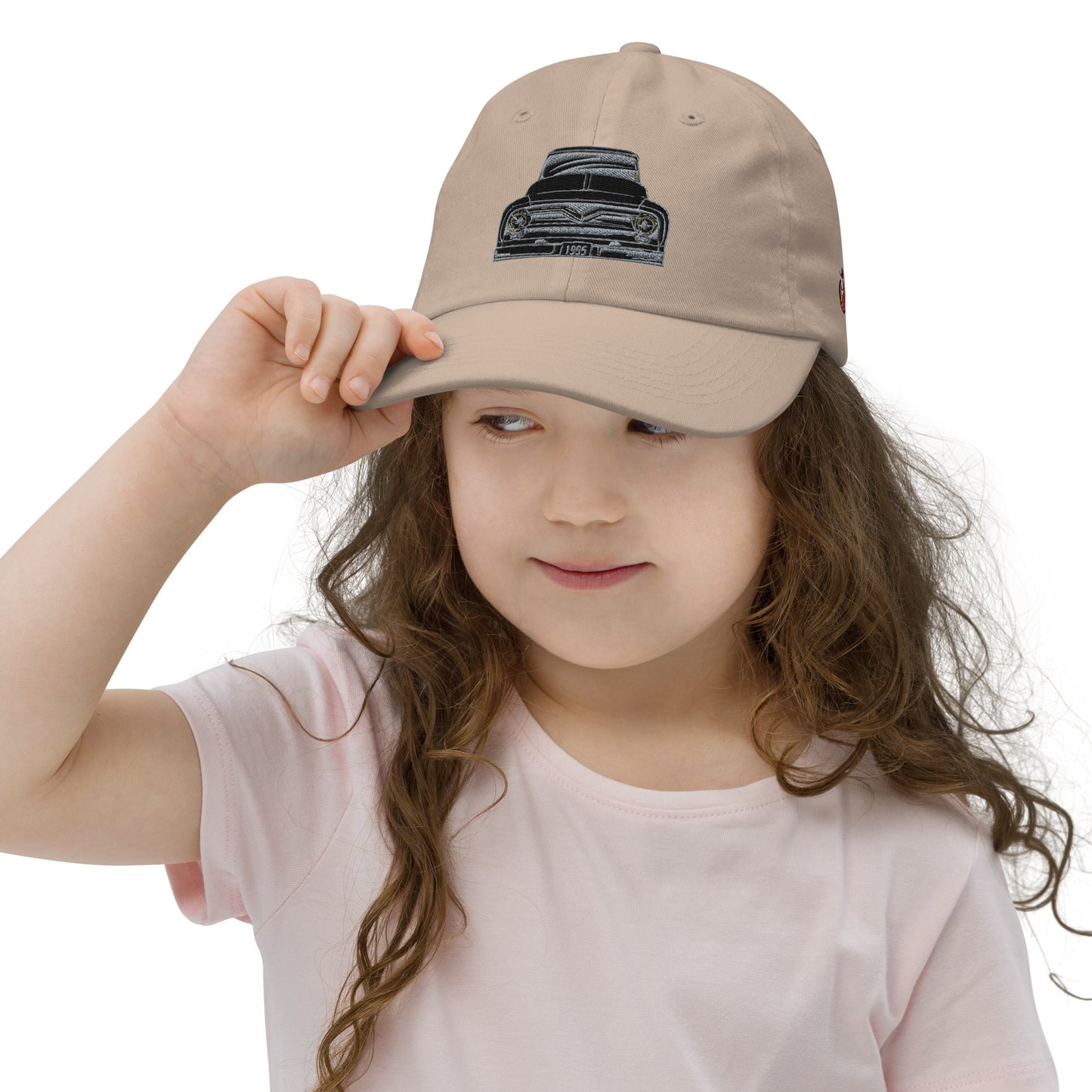 Snooty Fox Art Youth Baseball Cap - 1955 f-100