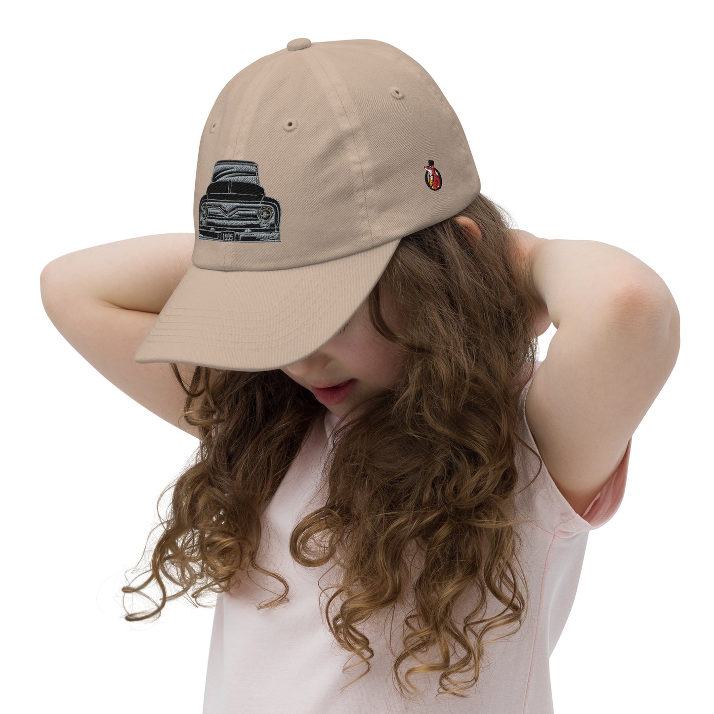 Snooty Fox Art Youth Baseball Cap - 1955 f-100