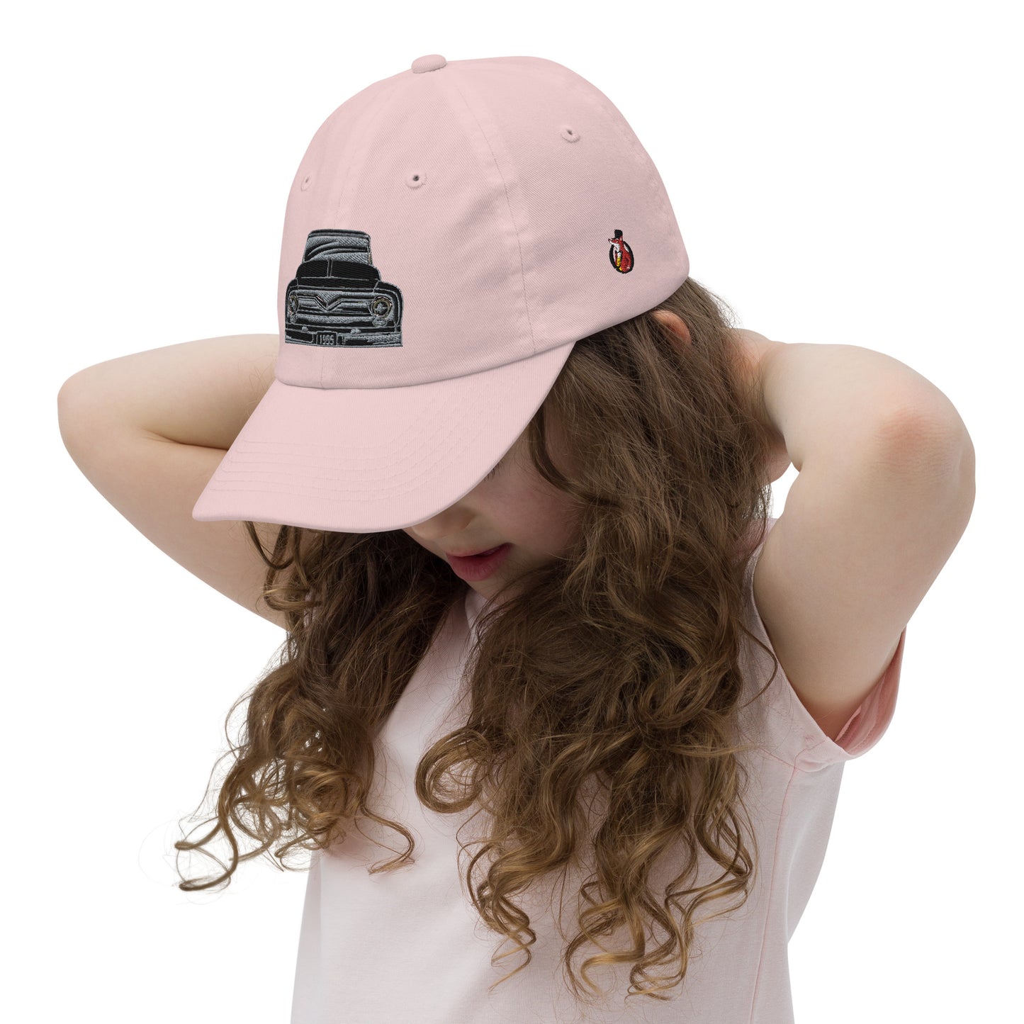 Snooty Fox Art Youth Baseball Cap - 1955 f-100