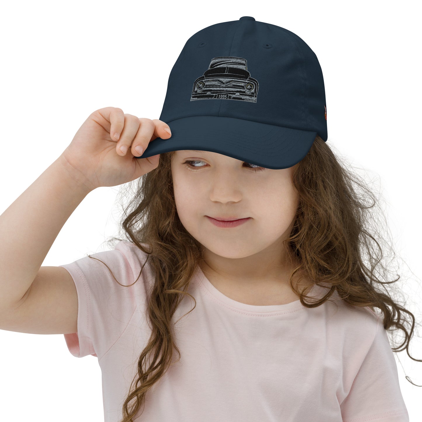 Snooty Fox Art Youth Baseball Cap - 1955 f-100