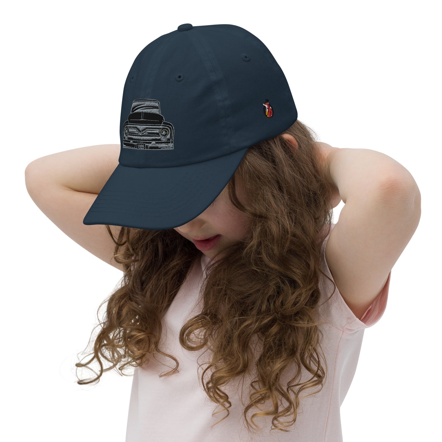 Snooty Fox Art Youth Baseball Cap - 1955 f-100