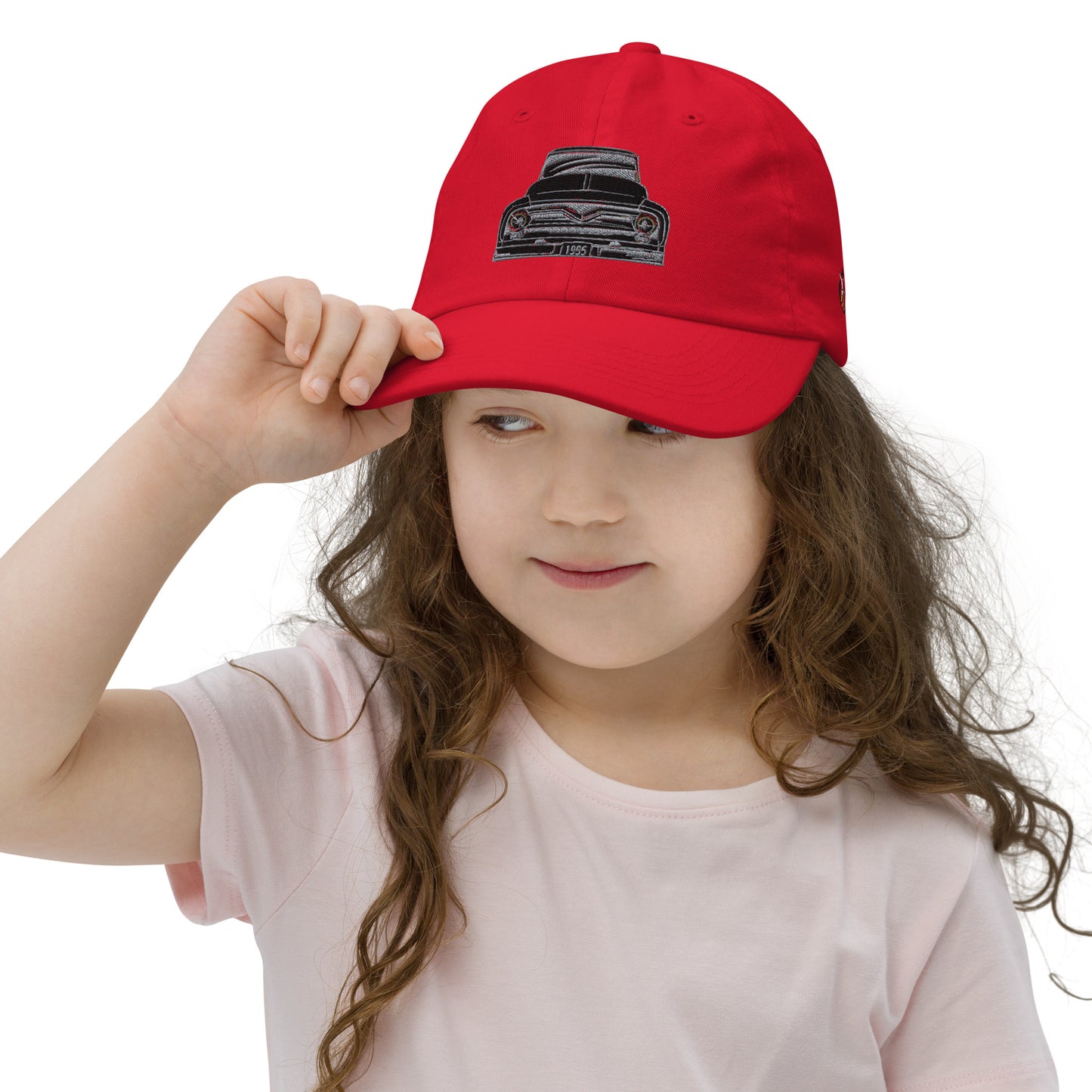 Snooty Fox Art Youth Baseball Cap - 1955 f-100