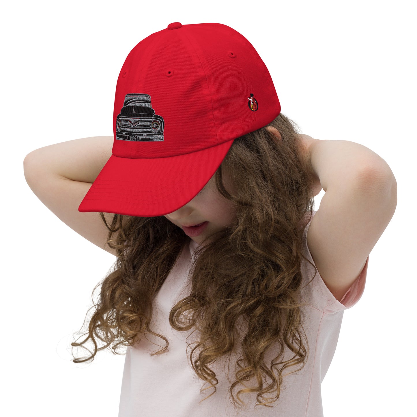 Snooty Fox Art Youth Baseball Cap - 1955 f-100