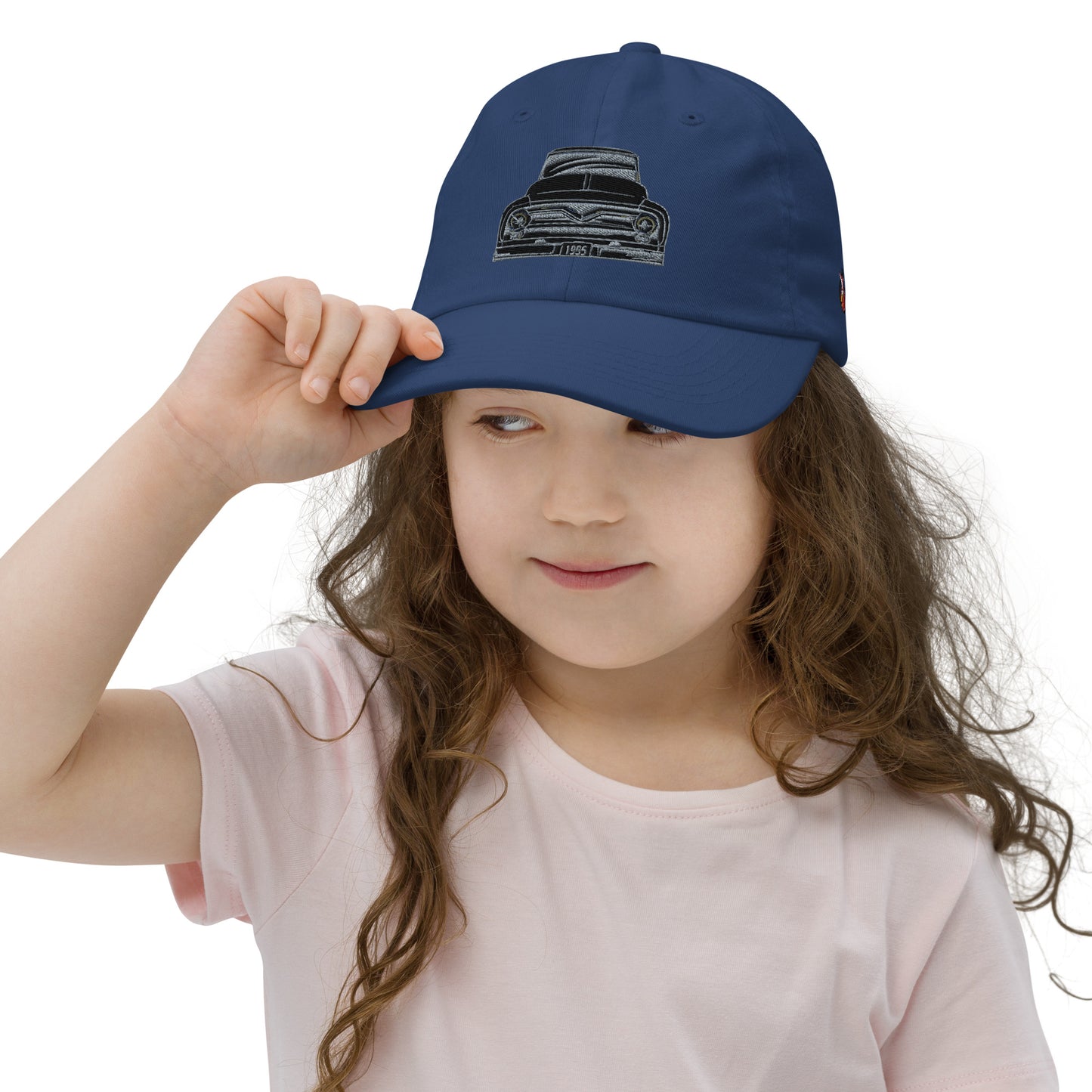 Snooty Fox Art Youth Baseball Cap - 1955 f-100