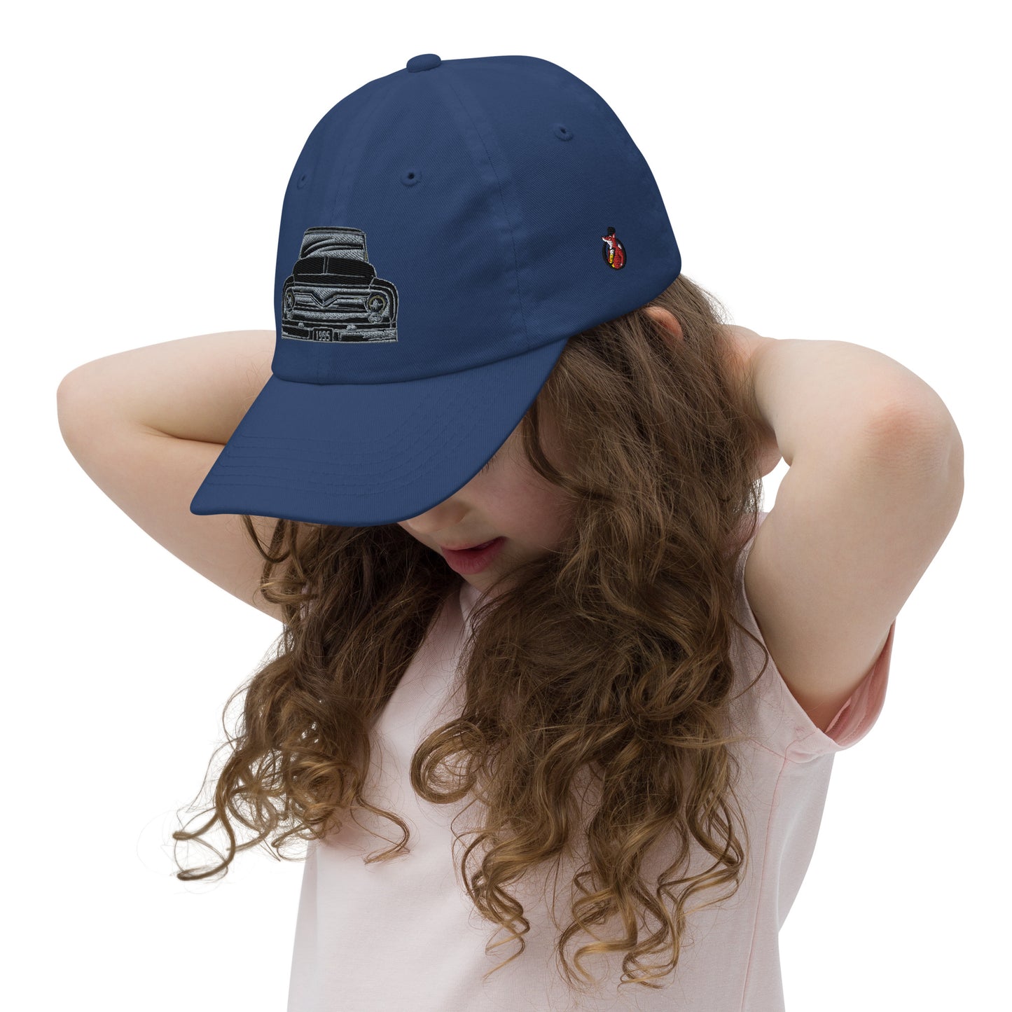 Snooty Fox Art Youth Baseball Cap - 1955 f-100
