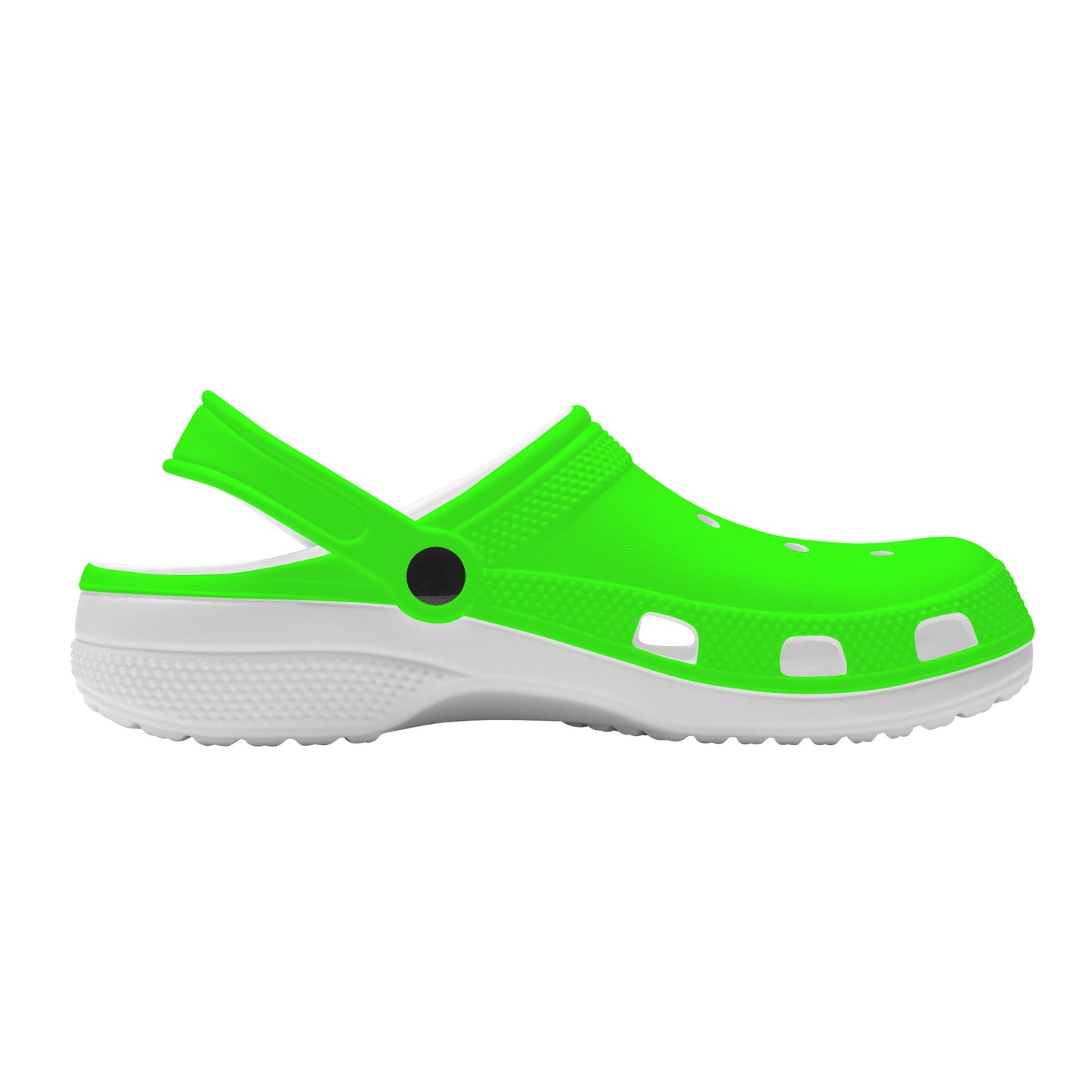 Snooty Fox Art Crocs Clogs - Bright Green