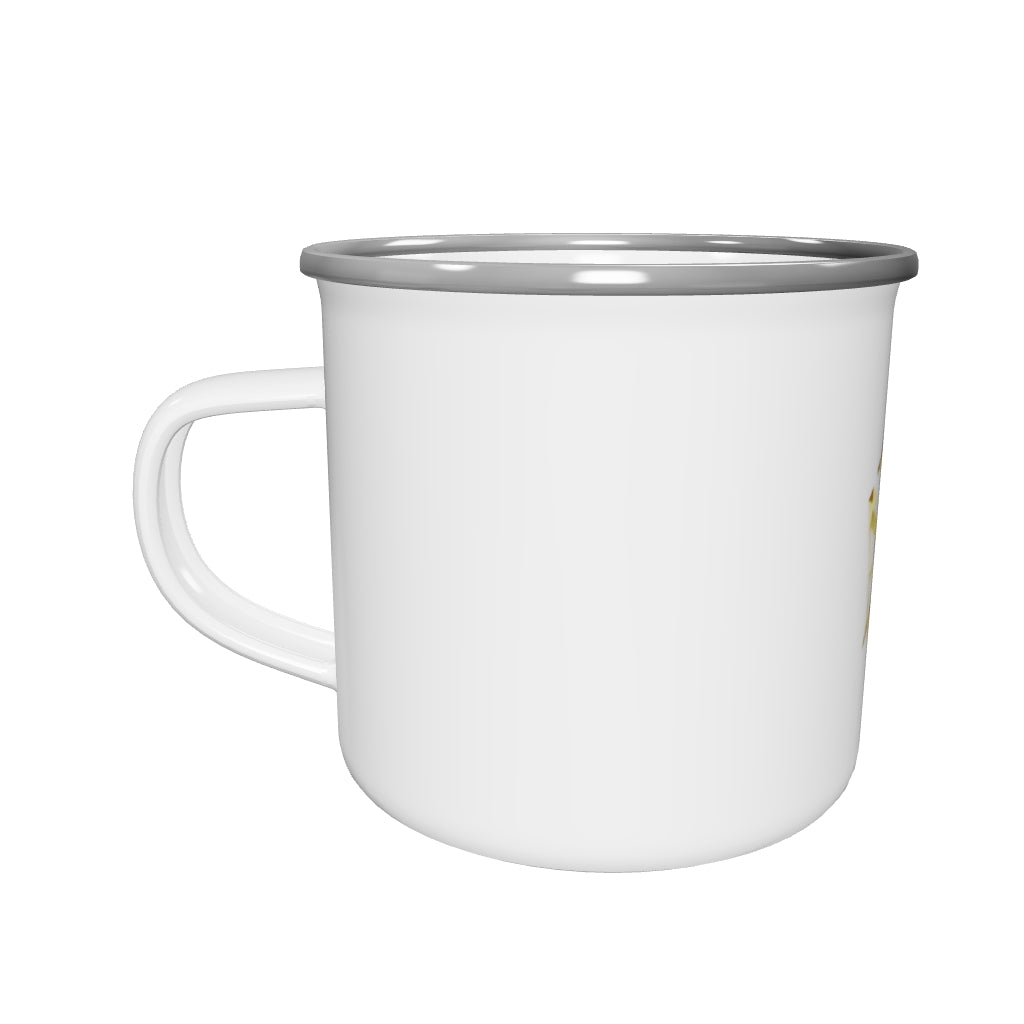 Snooty Fox Art Enamel Mug - AMOR