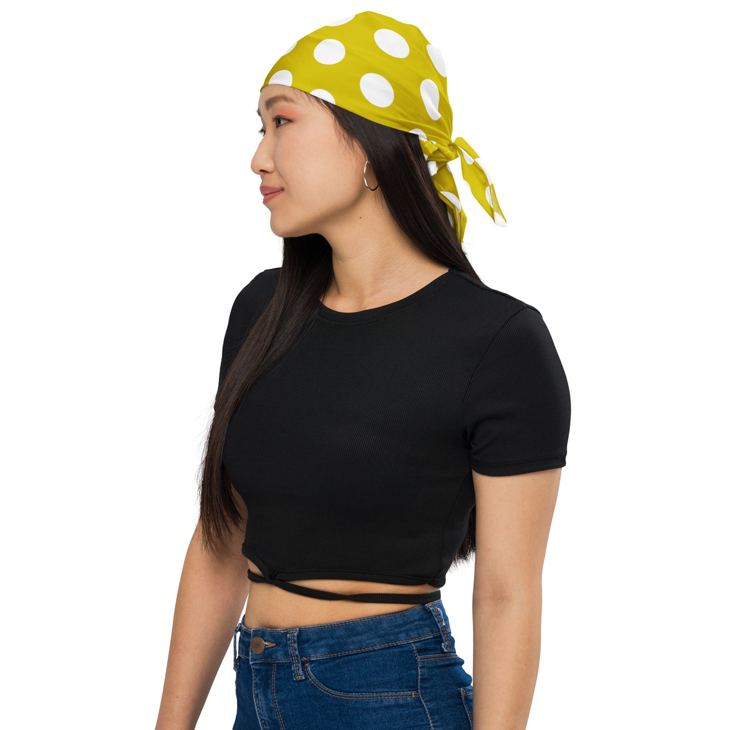 Snooty Fox Art Bandana - Empire Yellow