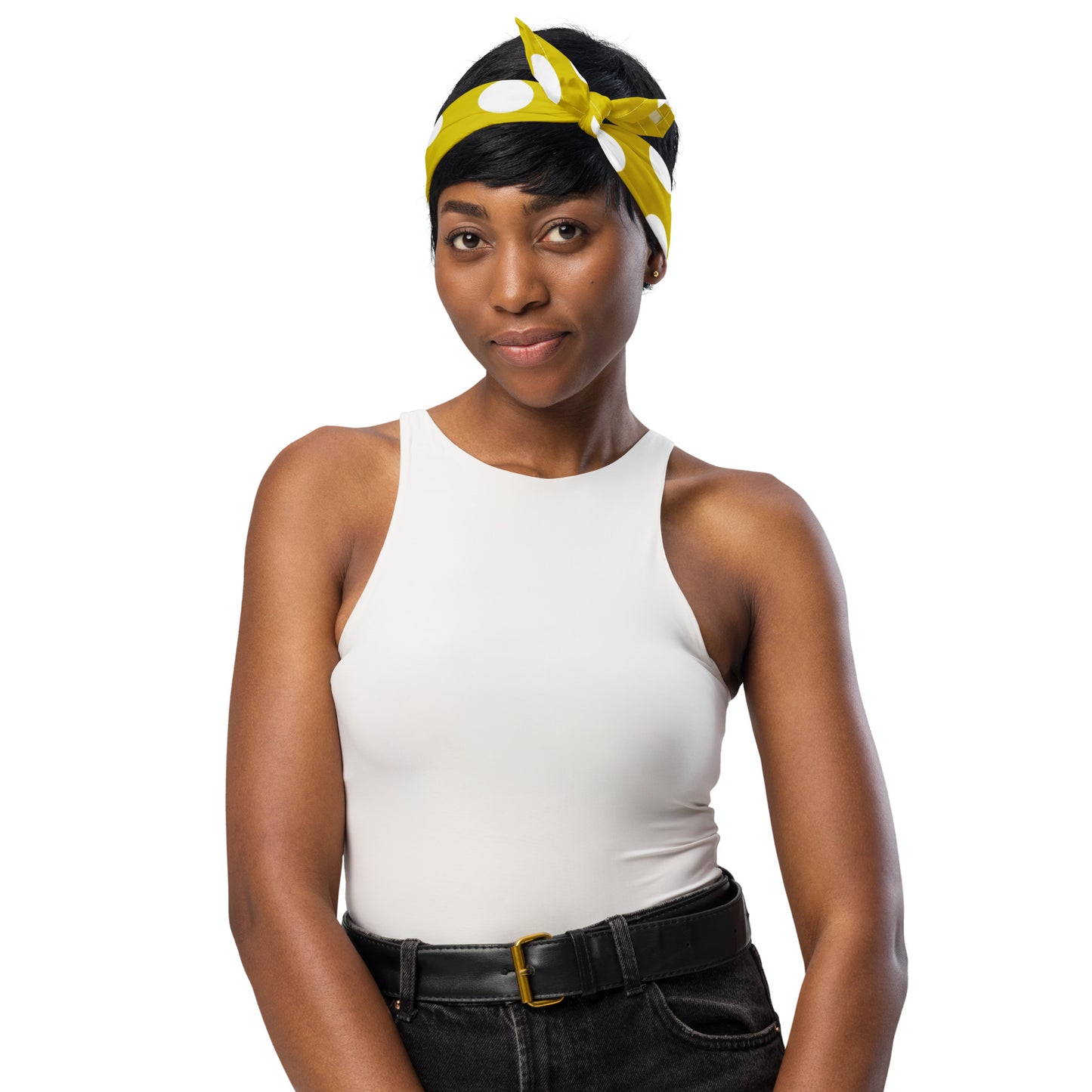Snooty Fox Art Bandana - Empire Yellow