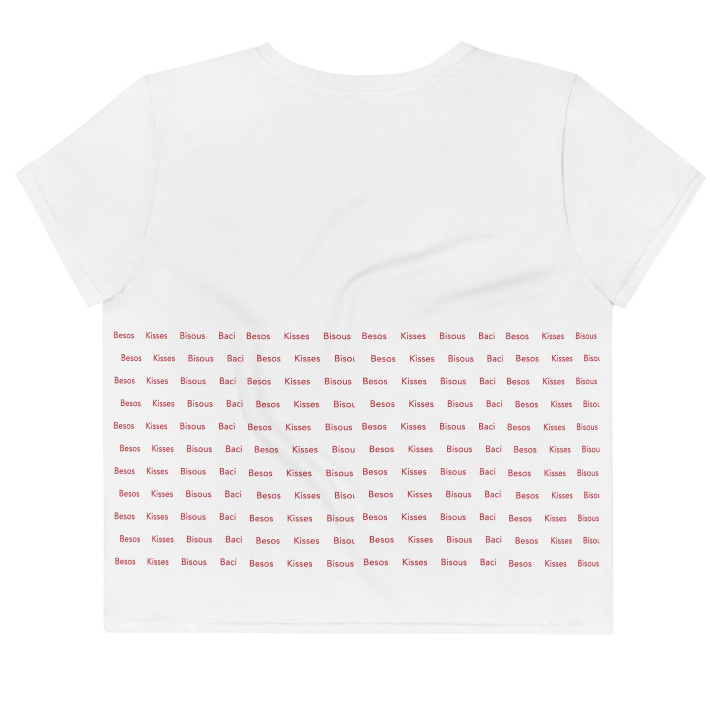 Snooty Fox Art Crop Tee - Bisous