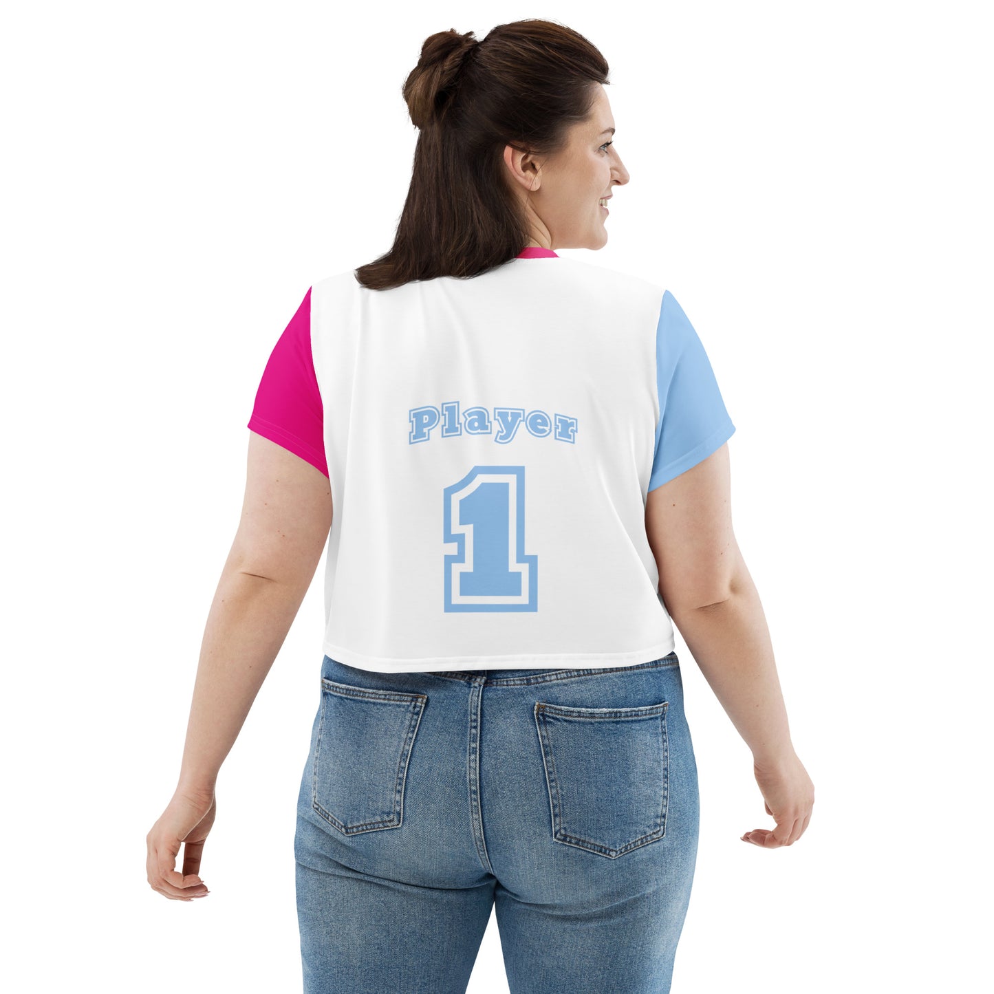 Snooty Fox Art Crop Tee - Player 1
