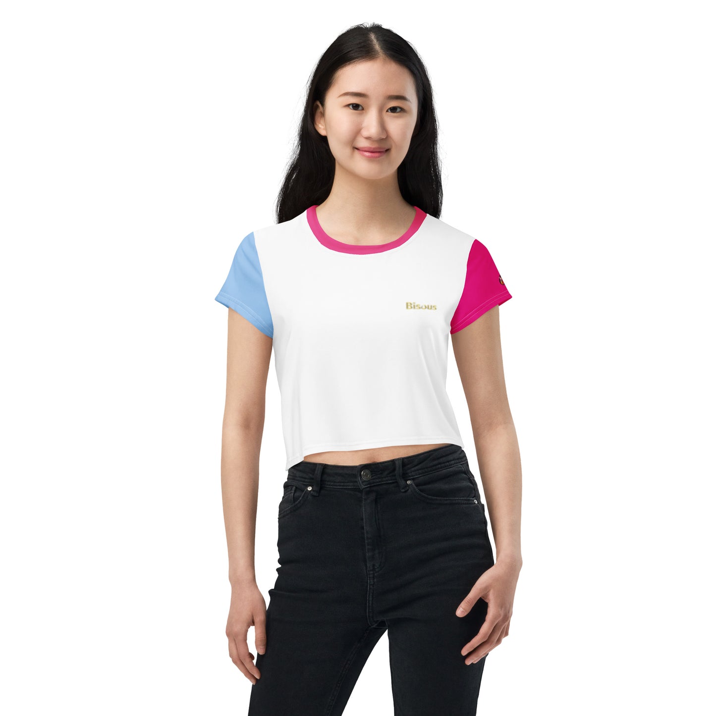 Snooty Fox Art Crop Tee - Player 1