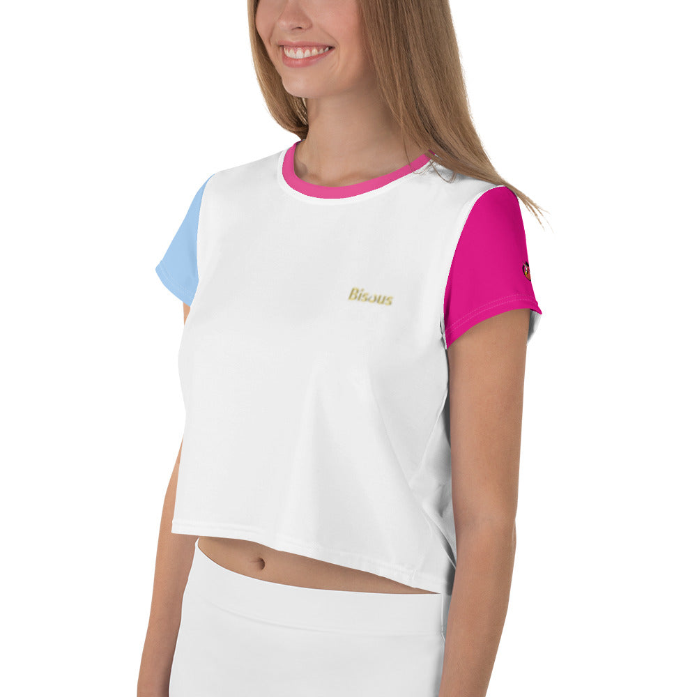 Snooty Fox Art Crop Tee - Player 1