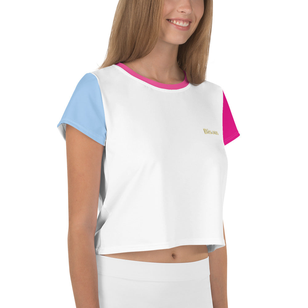 Snooty Fox Art Crop Tee - Player 1