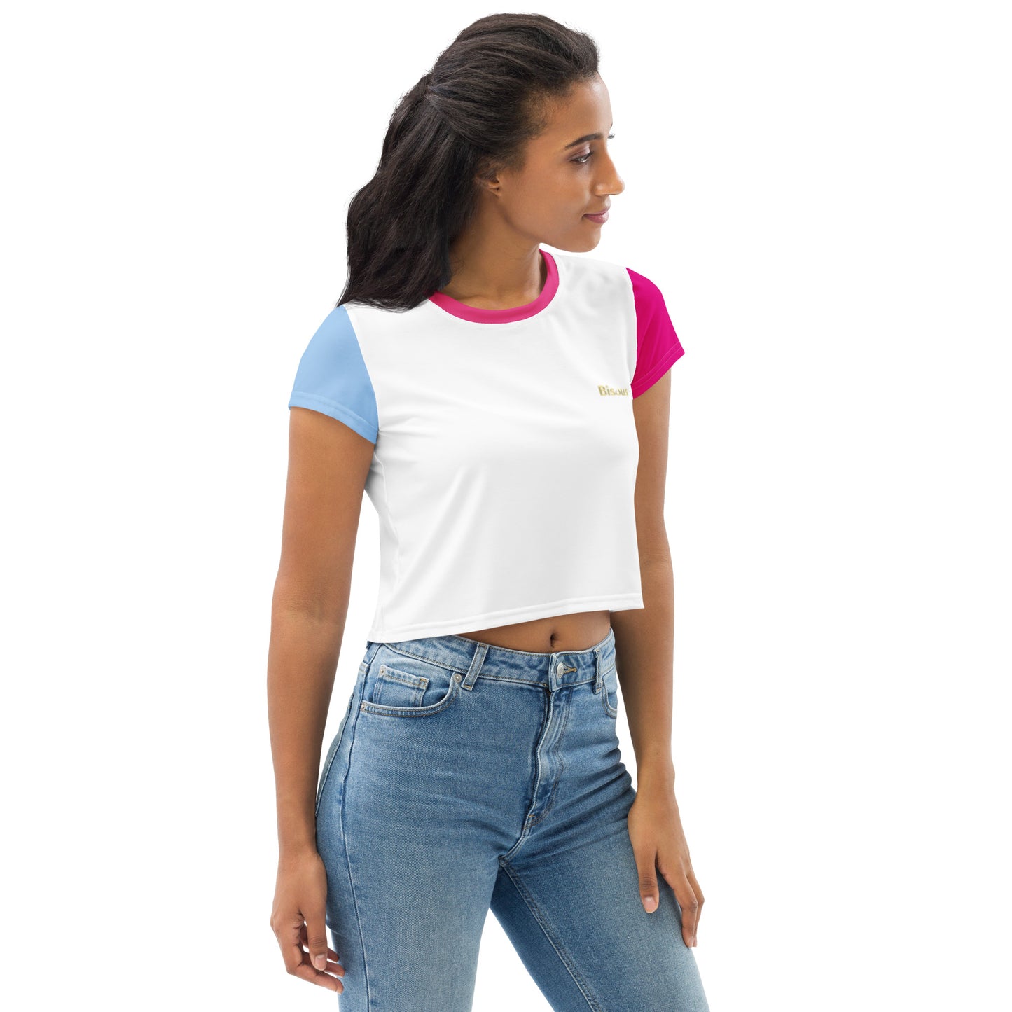 Snooty Fox Art Crop Tee - Player 1