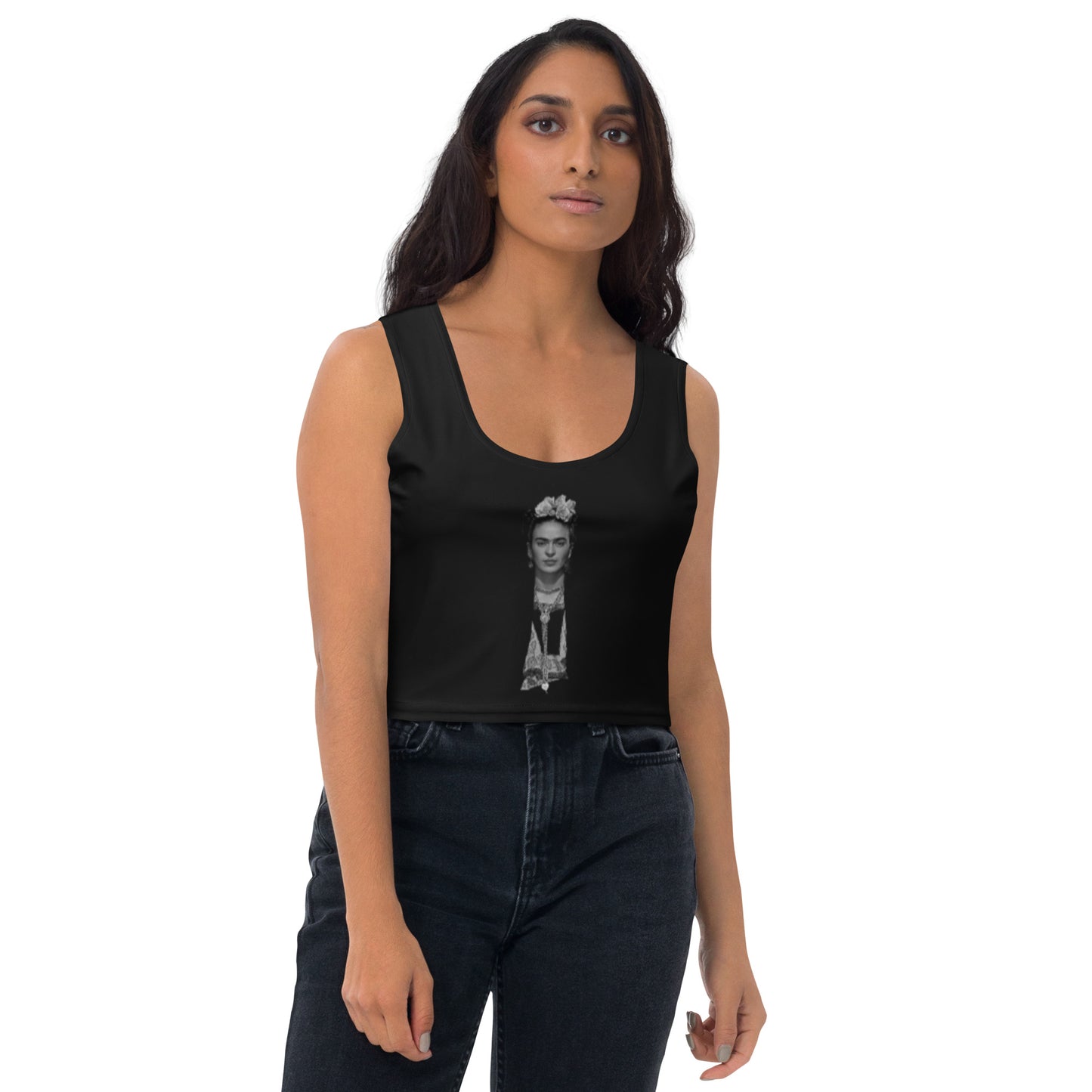Snooty Fox Art Crop Top - Frida